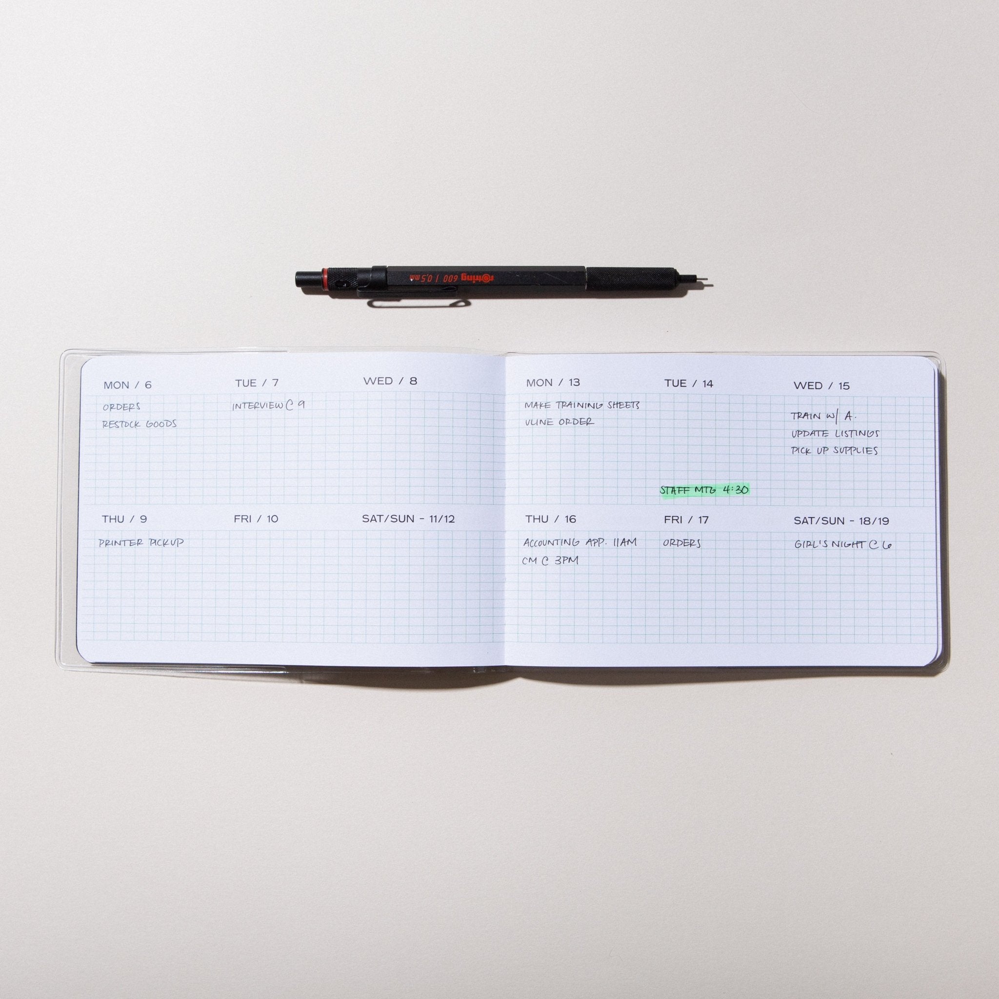 25/26 Master Planner - Travel Size - Case Study