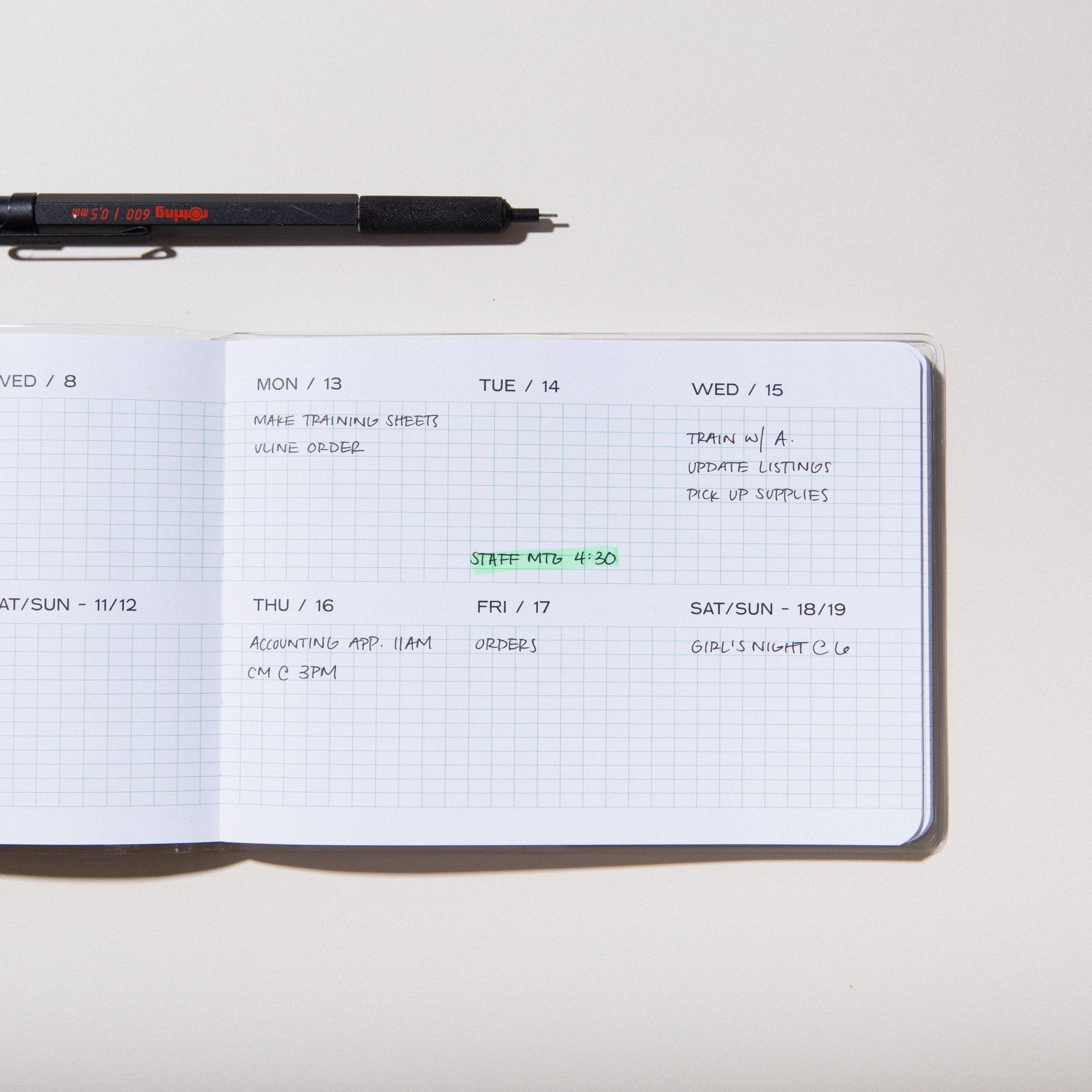 25/26 Master Planner - Travel Size - Case Study
