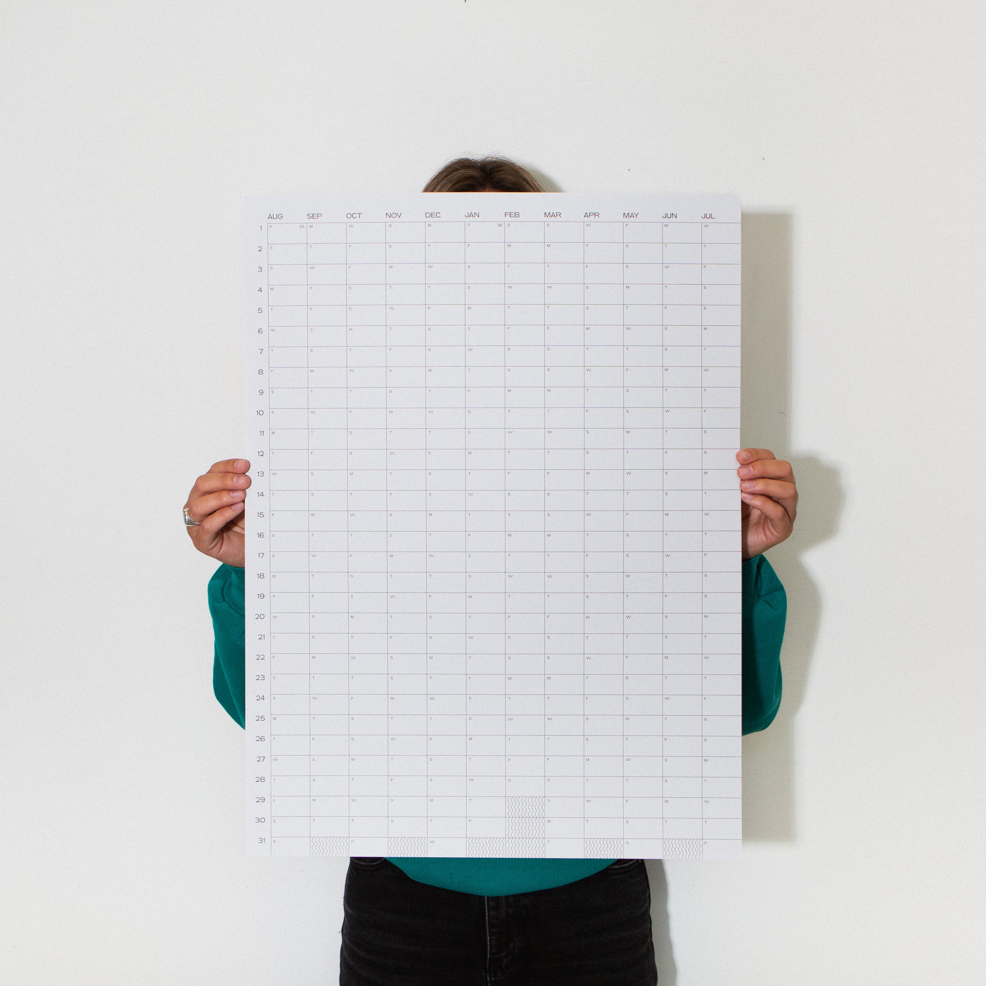 2025/2026 Academic Year Wall Calendar