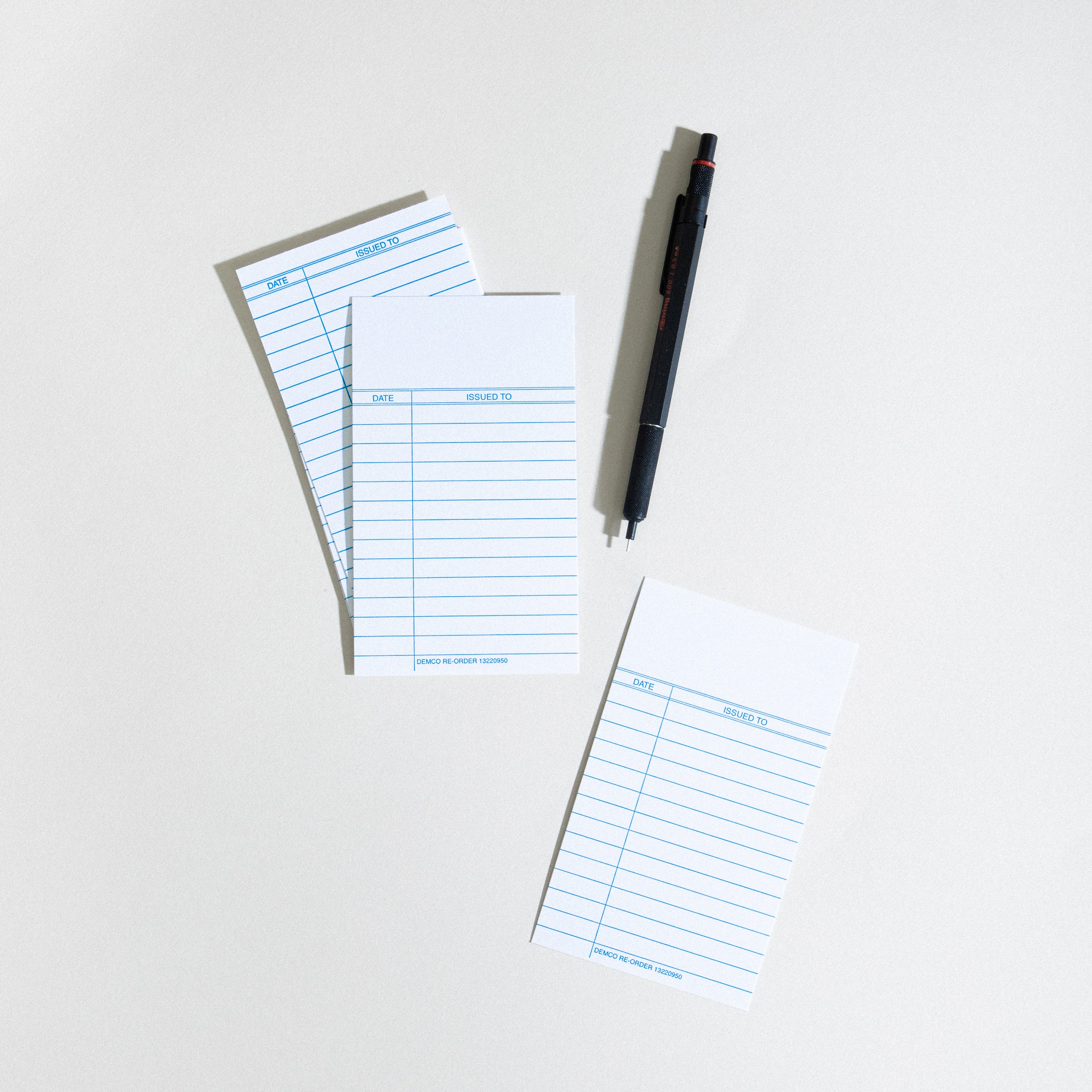 Library Card To Do Lists