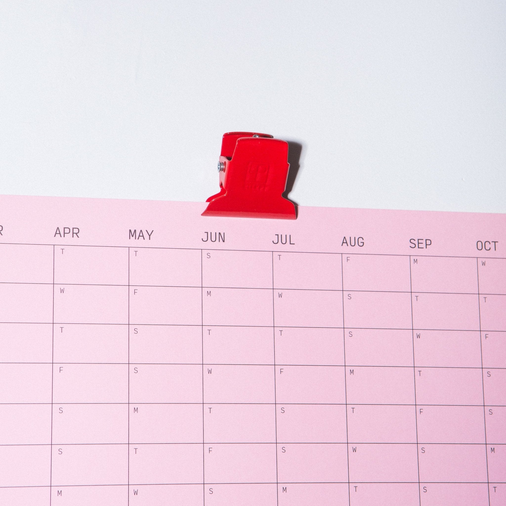 Metal Stationery Clip - Red - Case Study