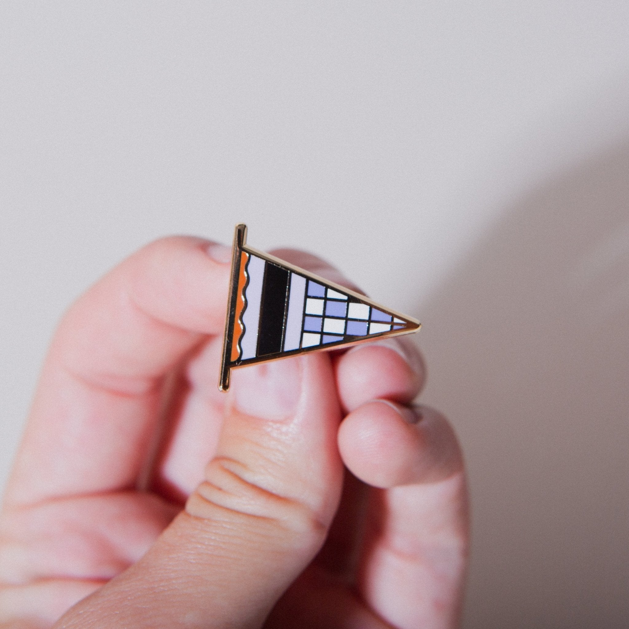 Checkered Pennant Pin - Case Study