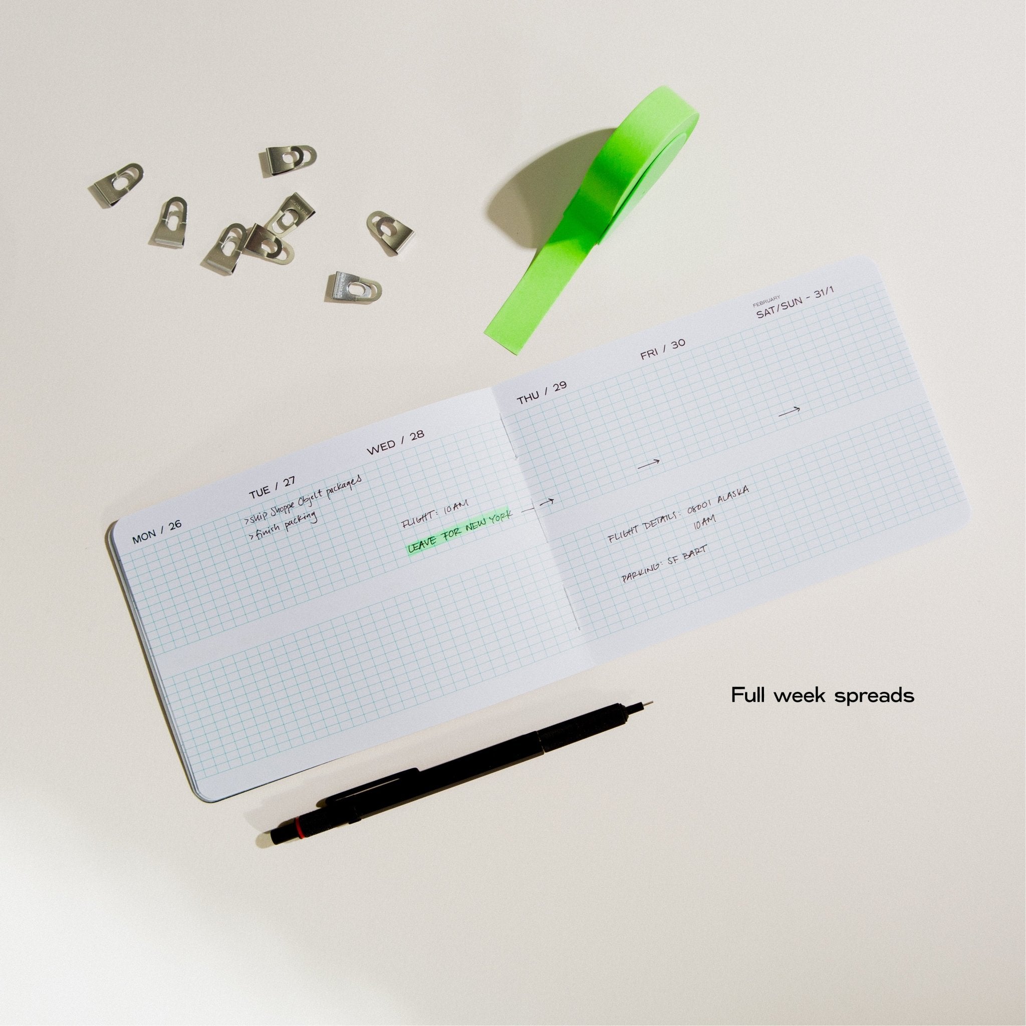 2026 Pocket Planner - A6 - Case Study