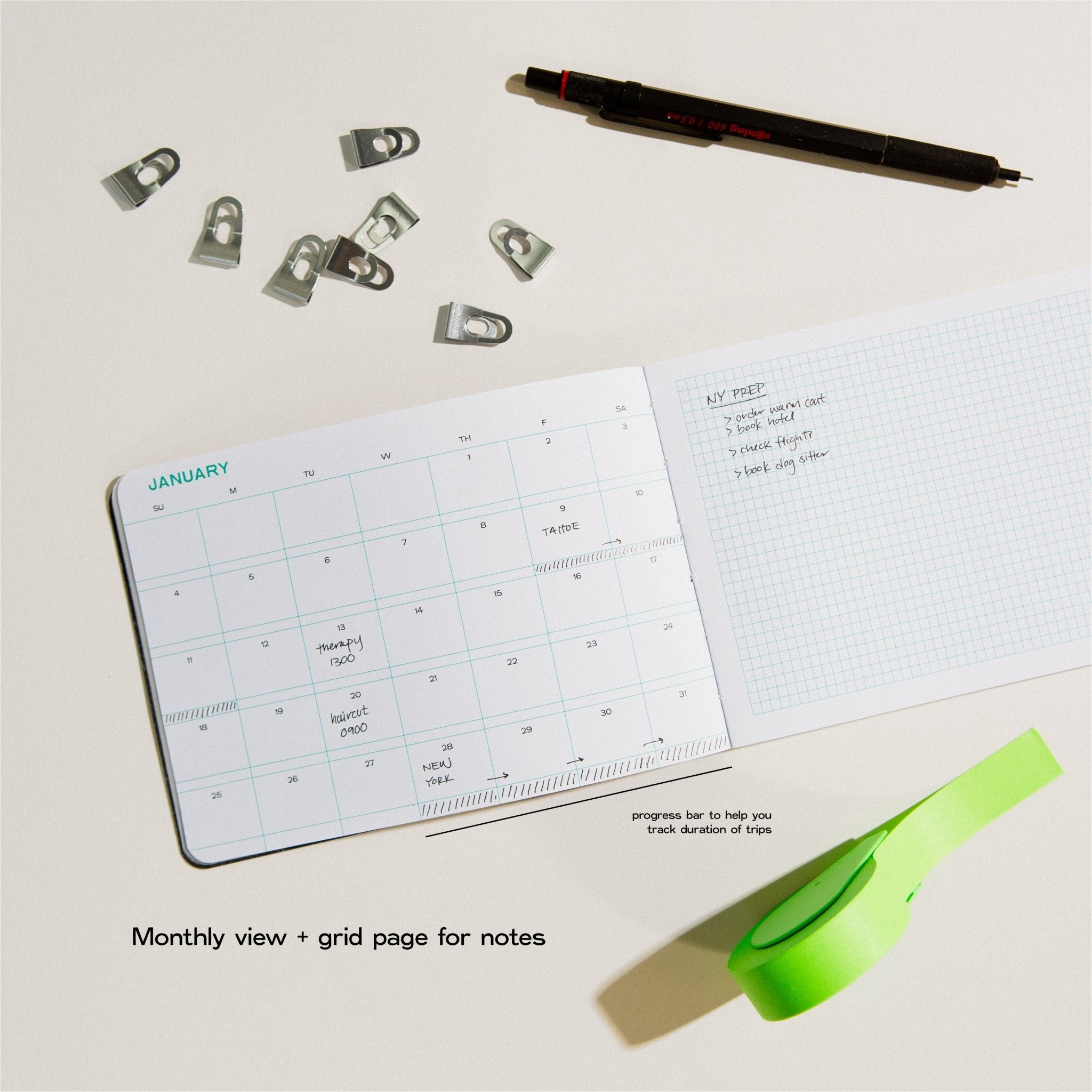 2026 Pocket Planner - A6 - Case Study