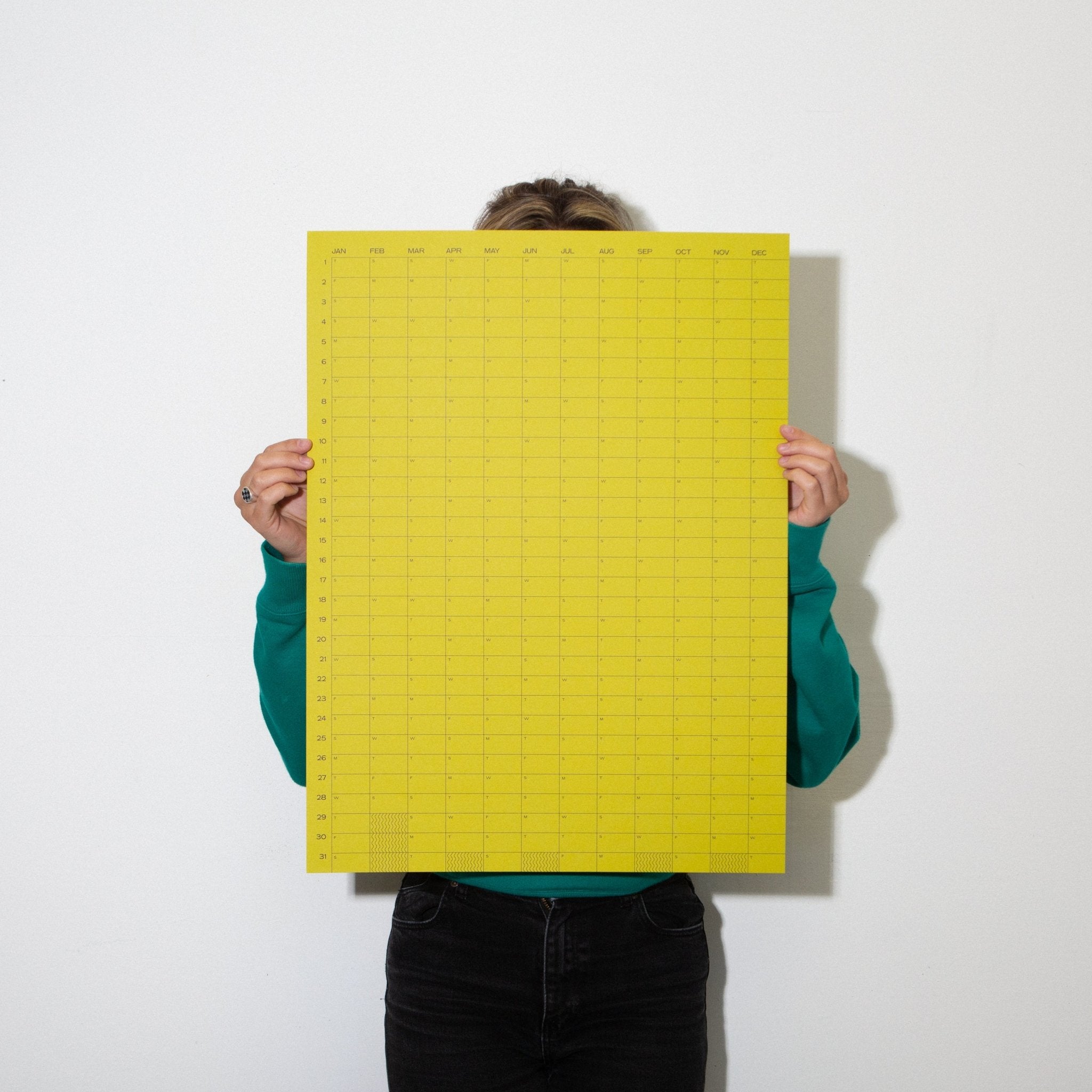 2026 Yearly Wall Calendar - Case Study