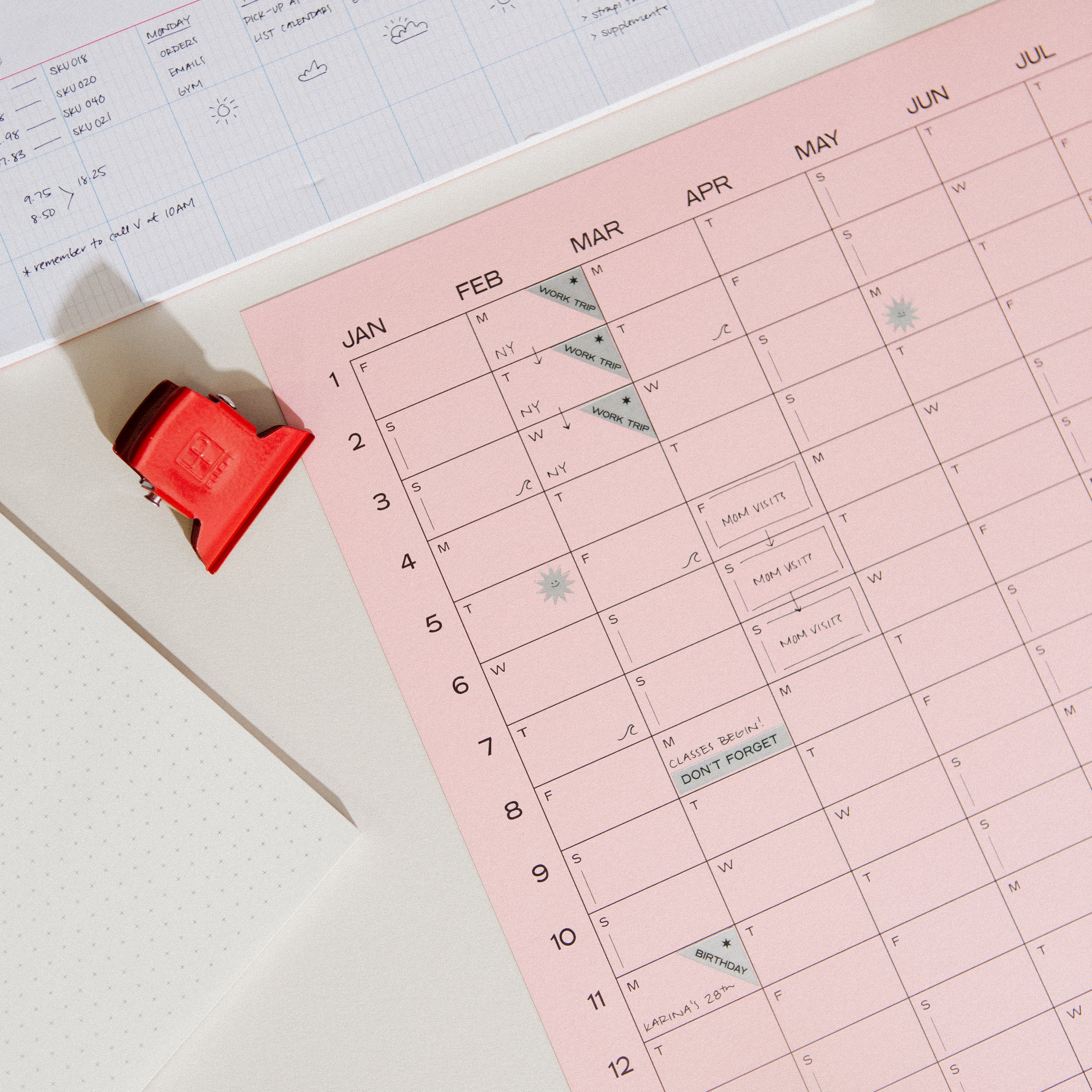 Calendars by Case Study