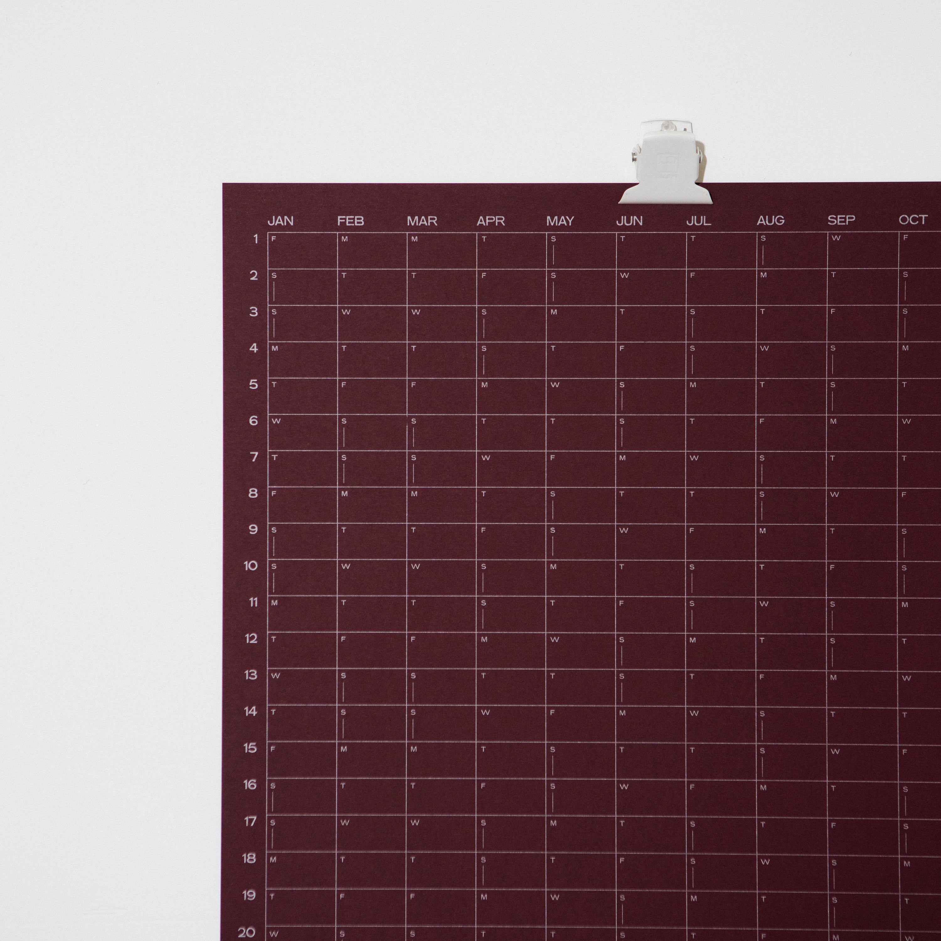2027 Wall Calendar Set | Midnight