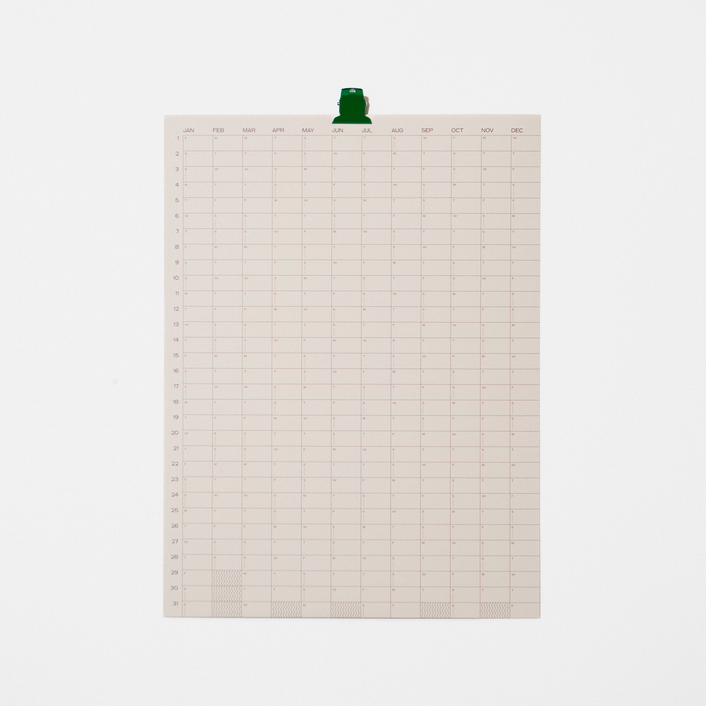 2027 Yearly Wall Calendar | Clay