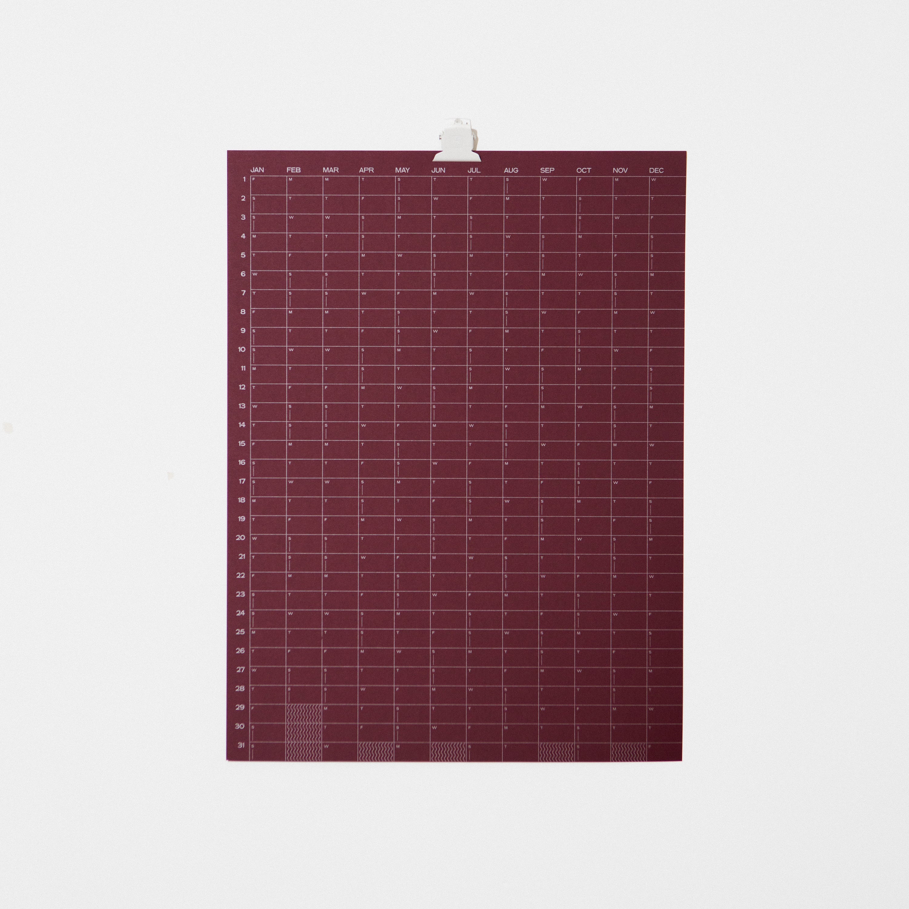 2027 Wall Calendar Set | Midnight