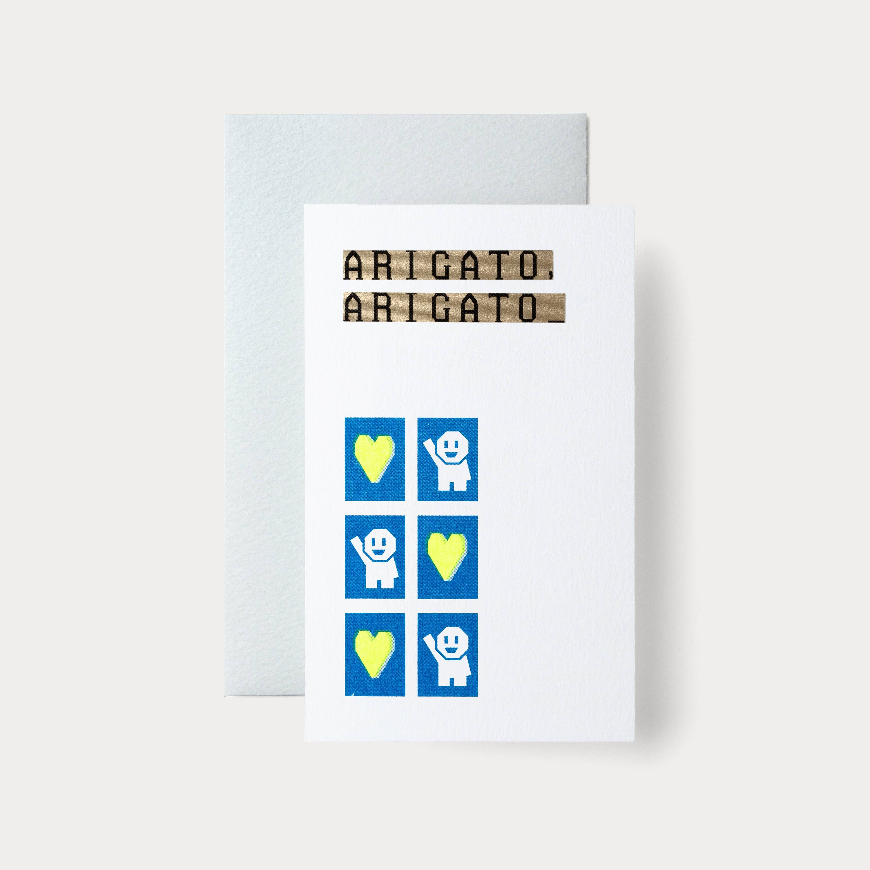 Arigato, Arigato | Risograph Card