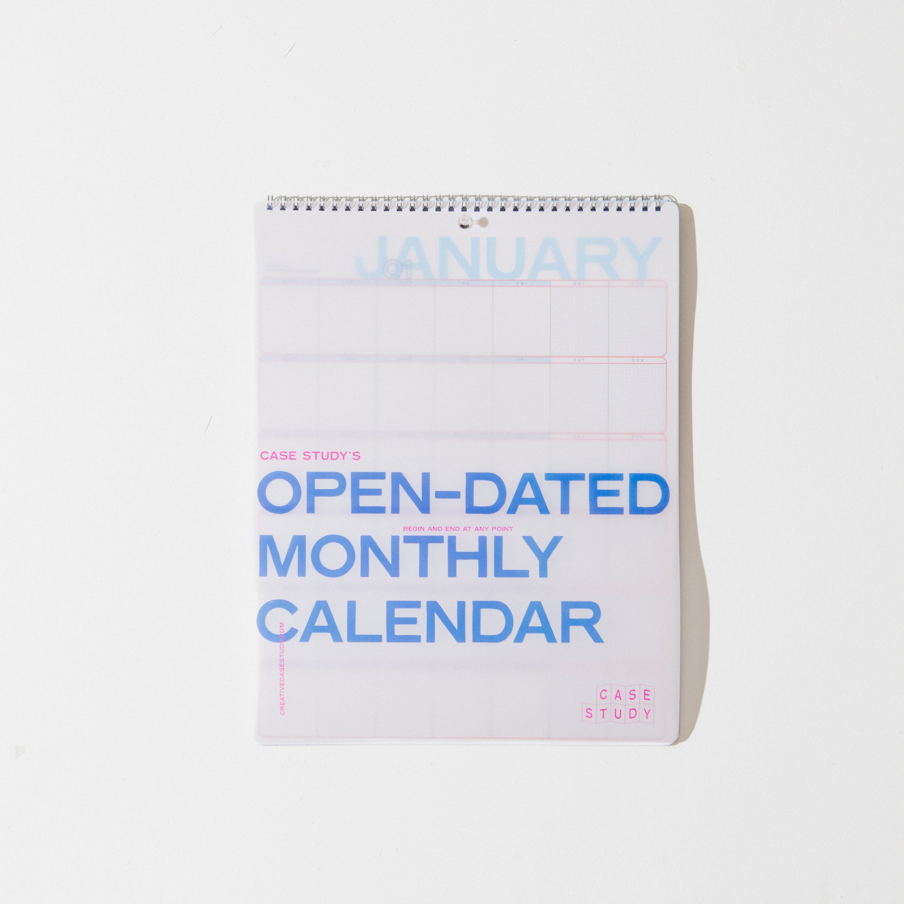 RGB Monthly Wall Calendar
