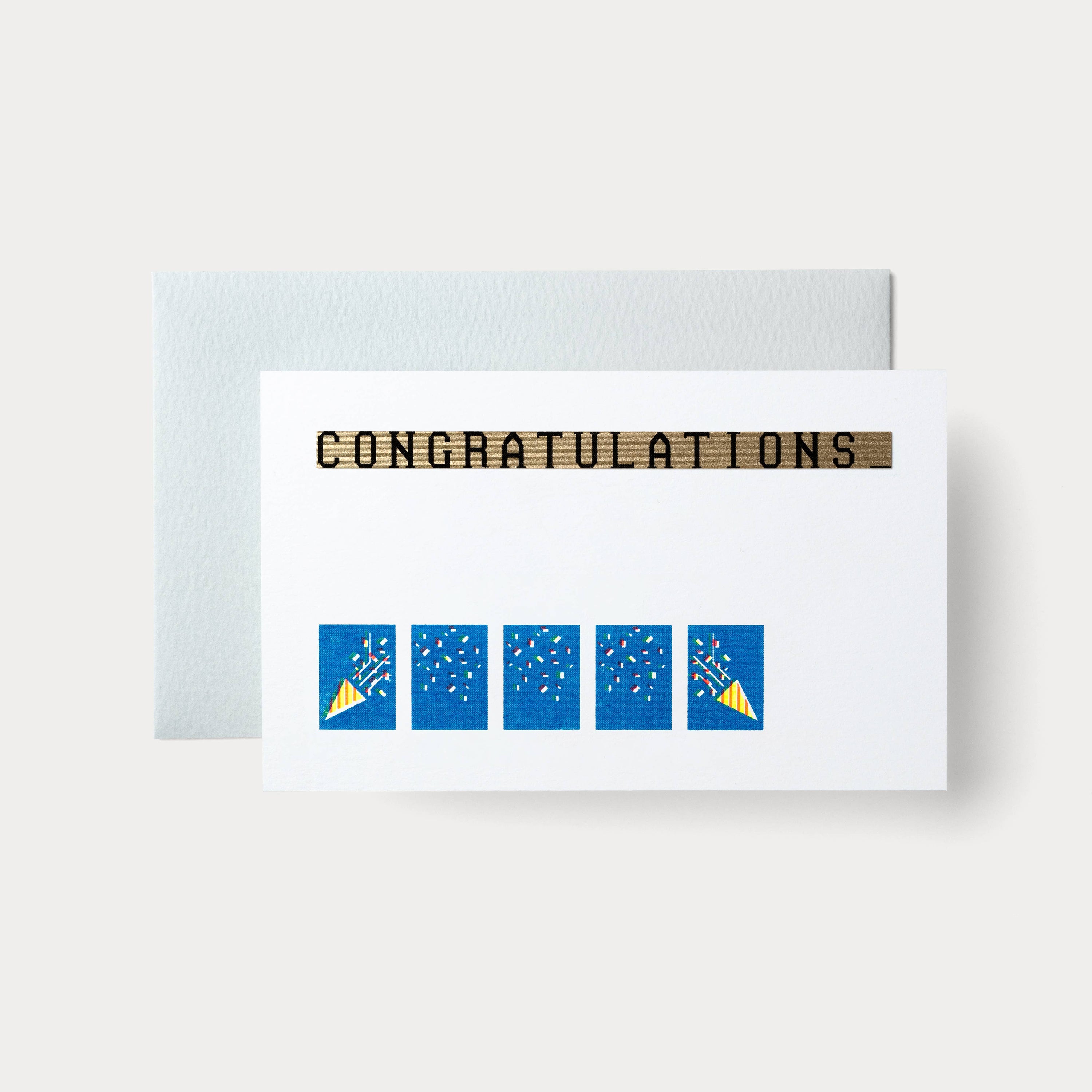Congratulations | Risograph Card
