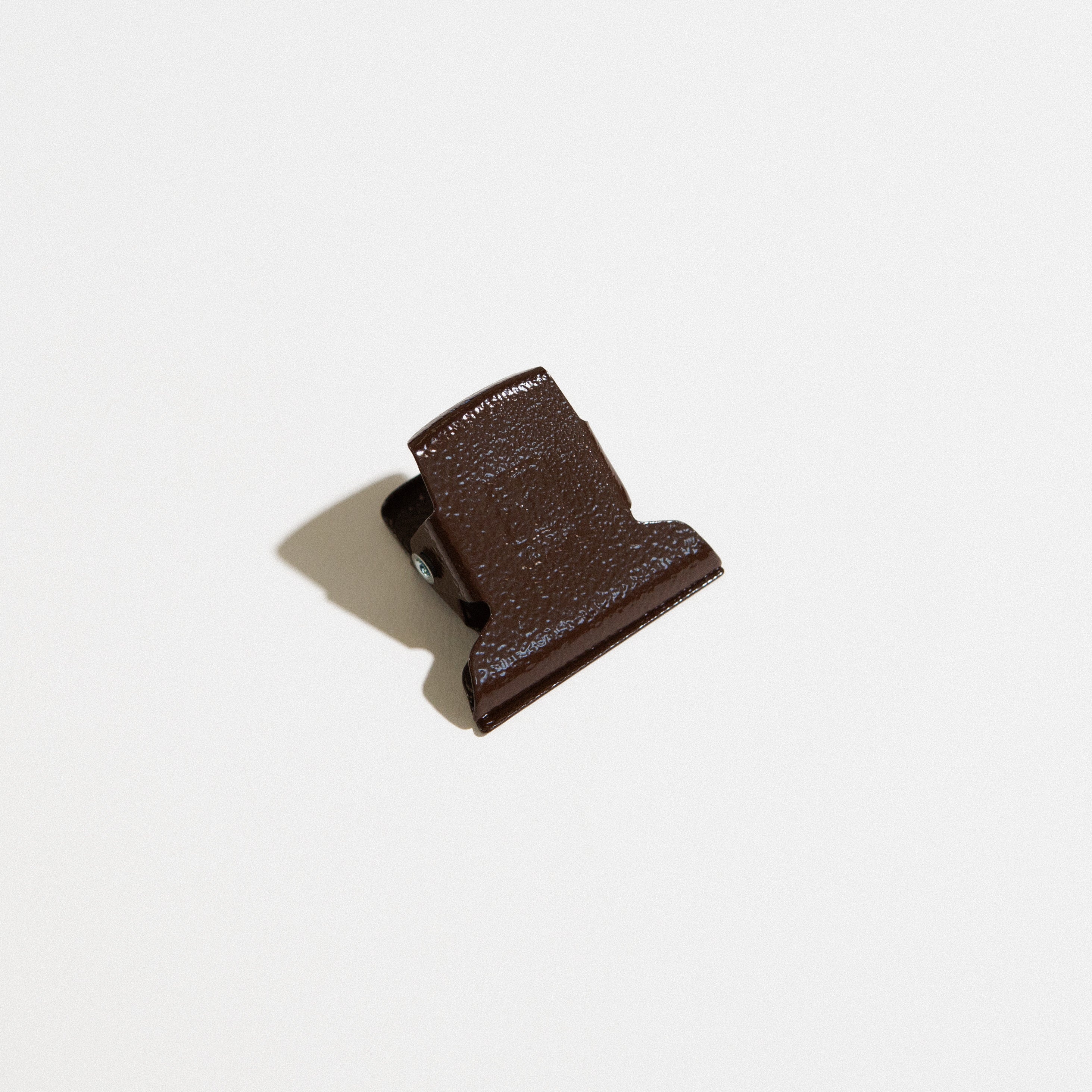 Metal Stationery Clip - Chocolate