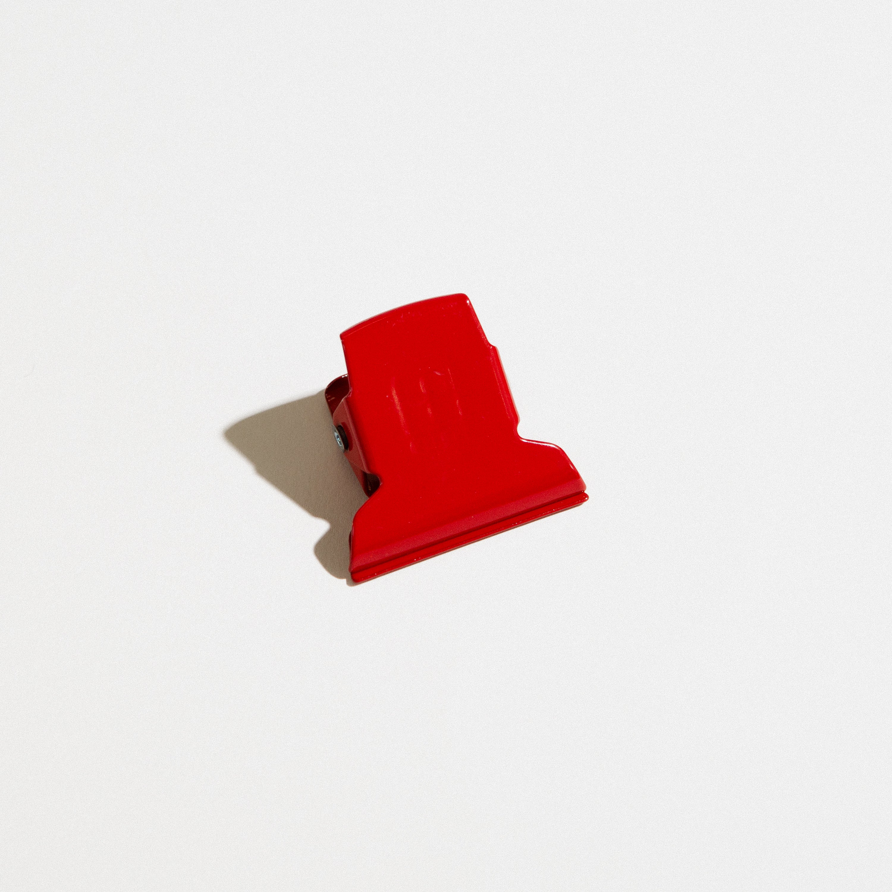Metal Stationery Clip - Red