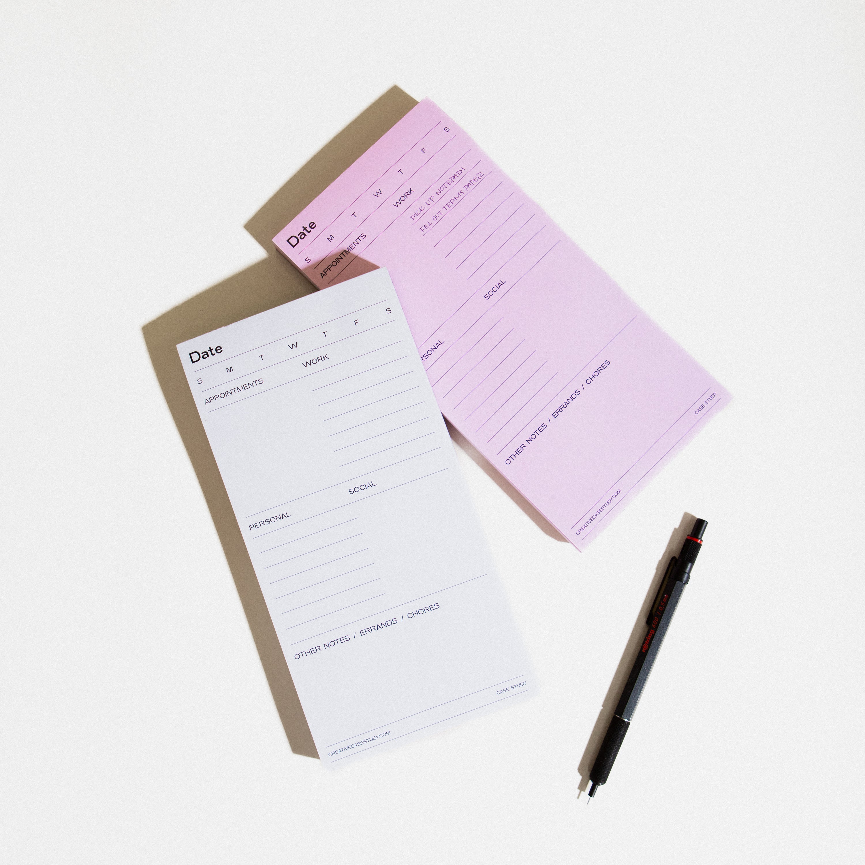 Daily Task Pad - Two Tone