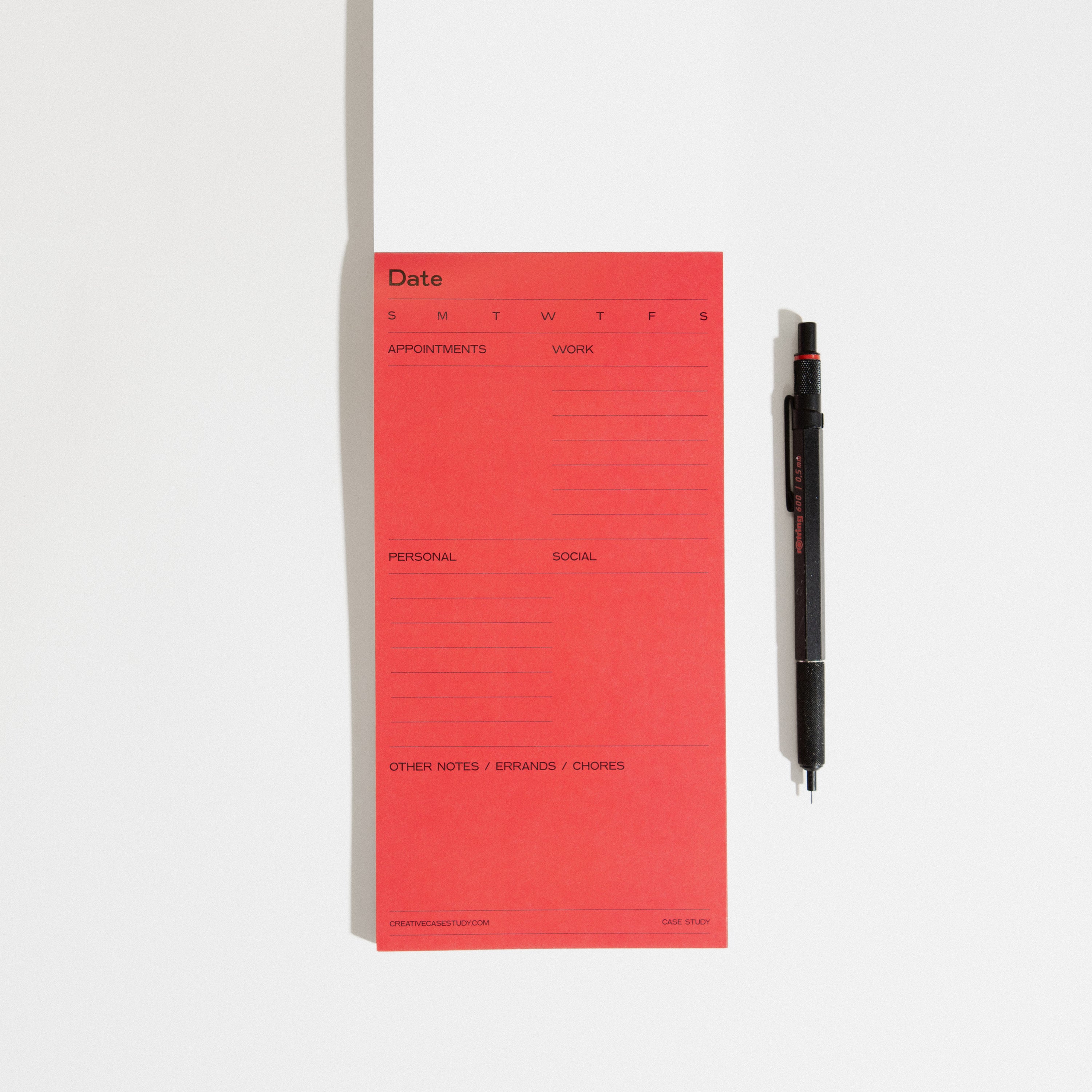 Daily Task Pad - Two Tone