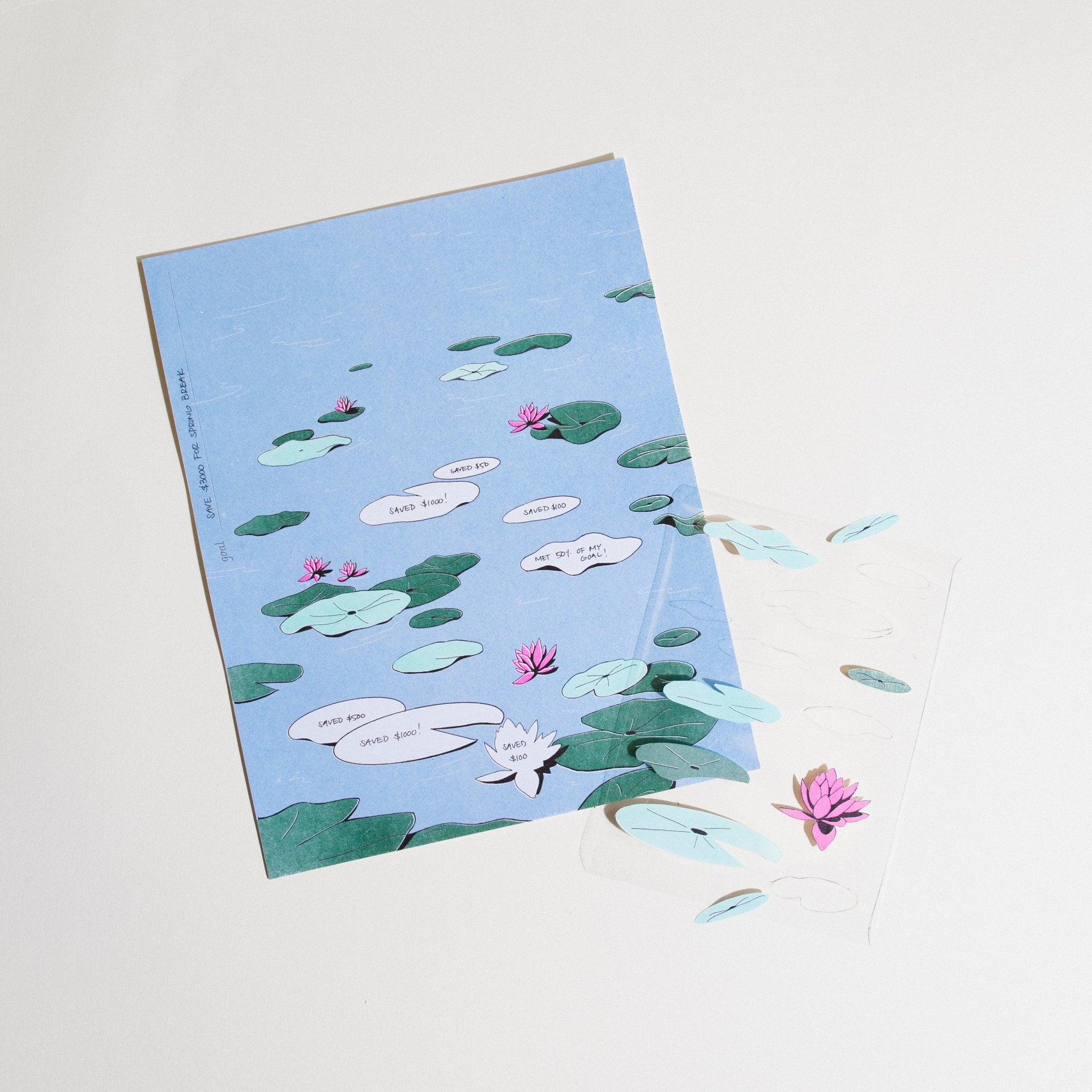 Financial Goal Tracking Kit - Lotus Pond - Case Study