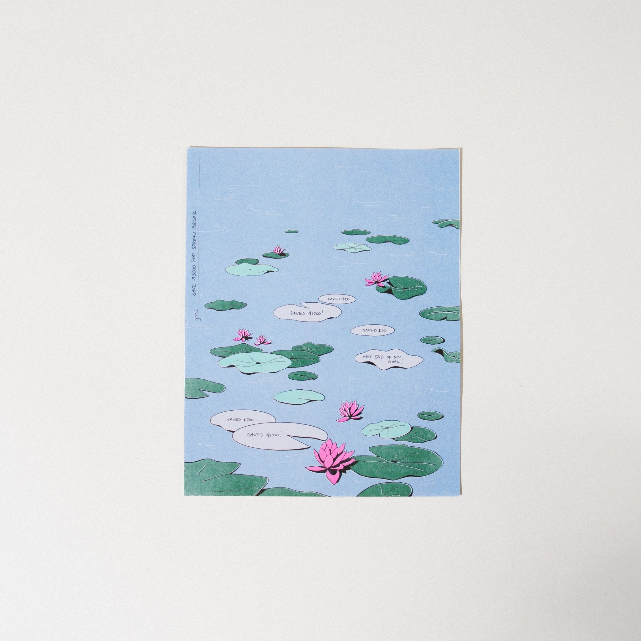 Financial Goal Tracking Kit - Lotus Pond - Case Study