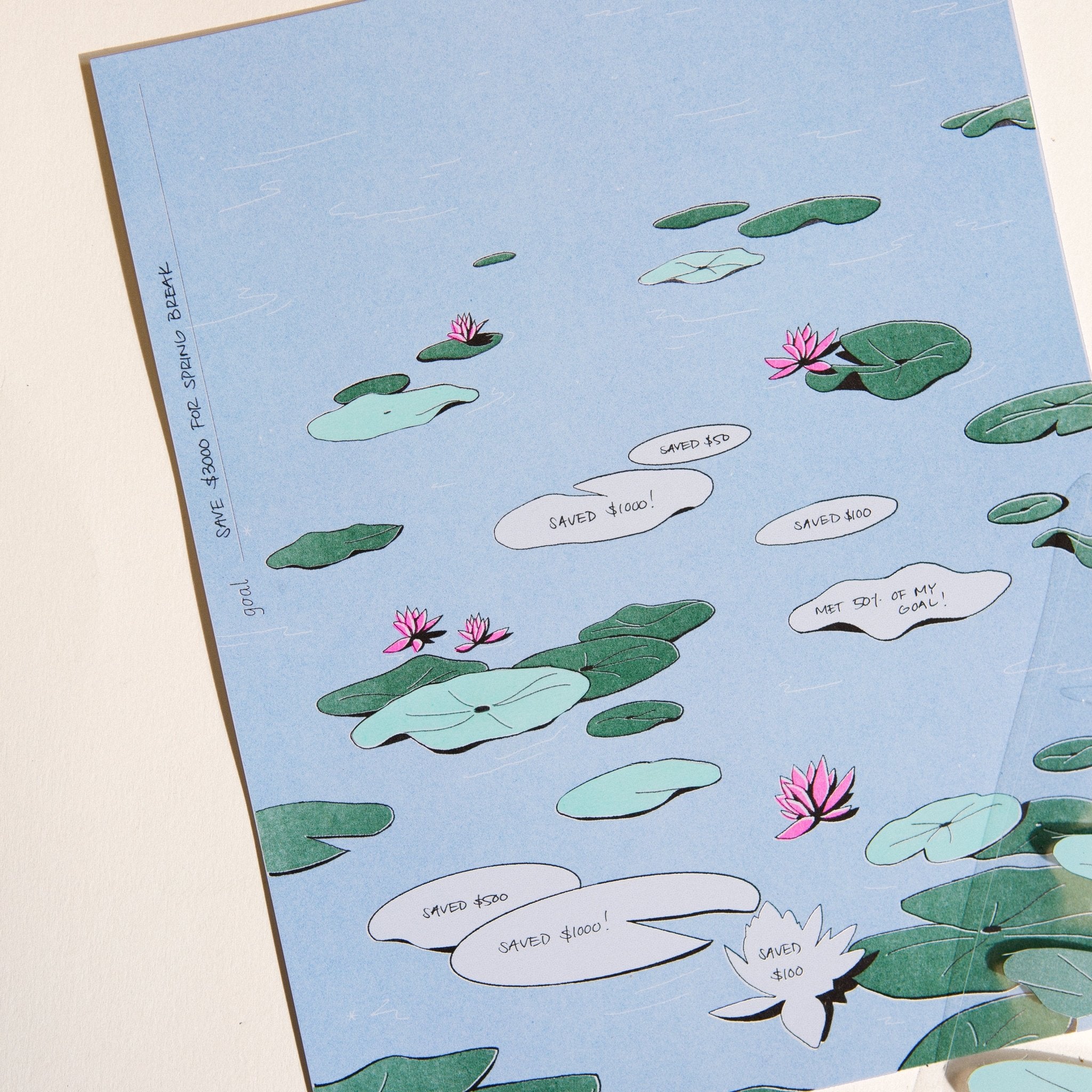 Financial Goal Tracking Kit - Lotus Pond - Case Study