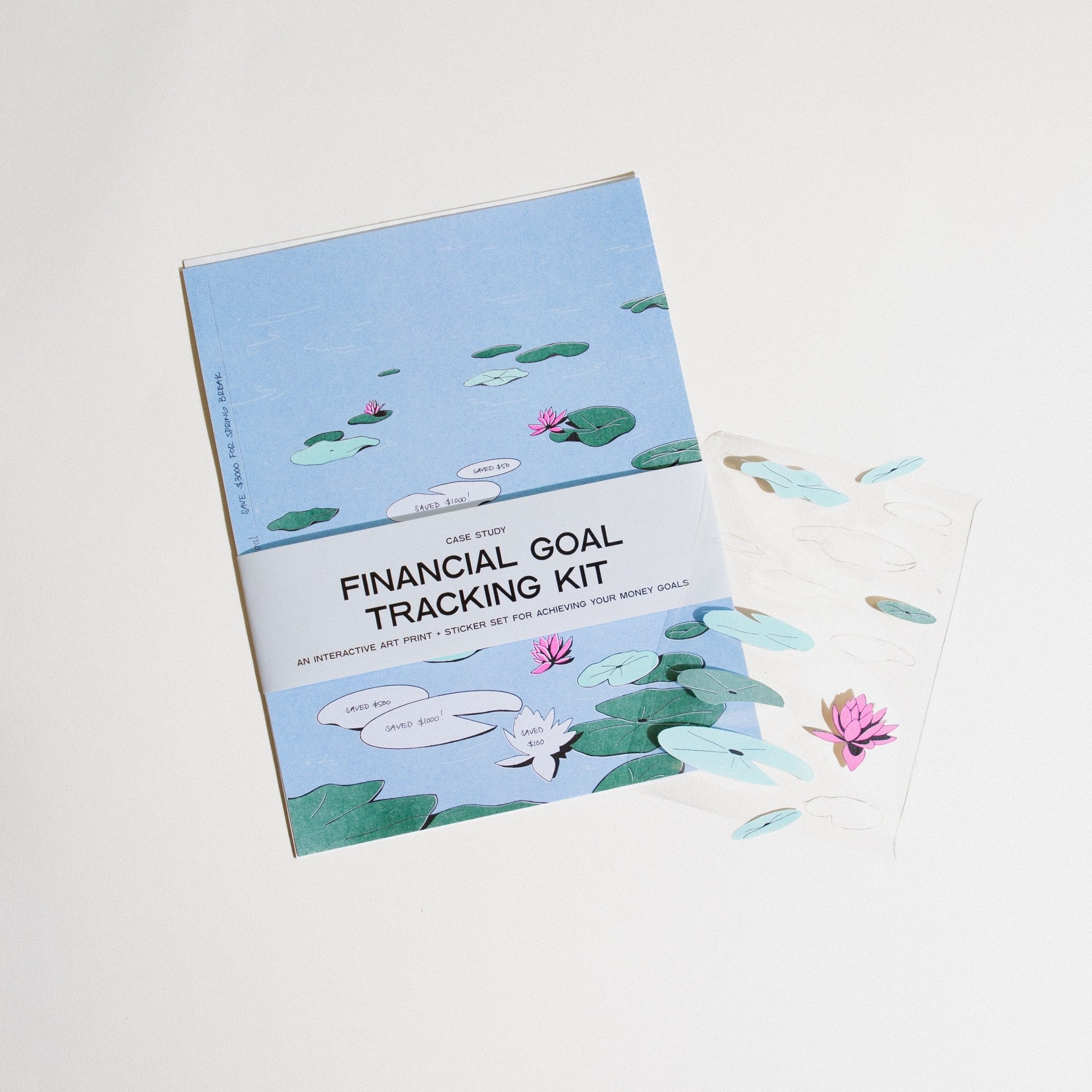 Financial Goal Tracking Kit - Lotus Pond - Case Study
