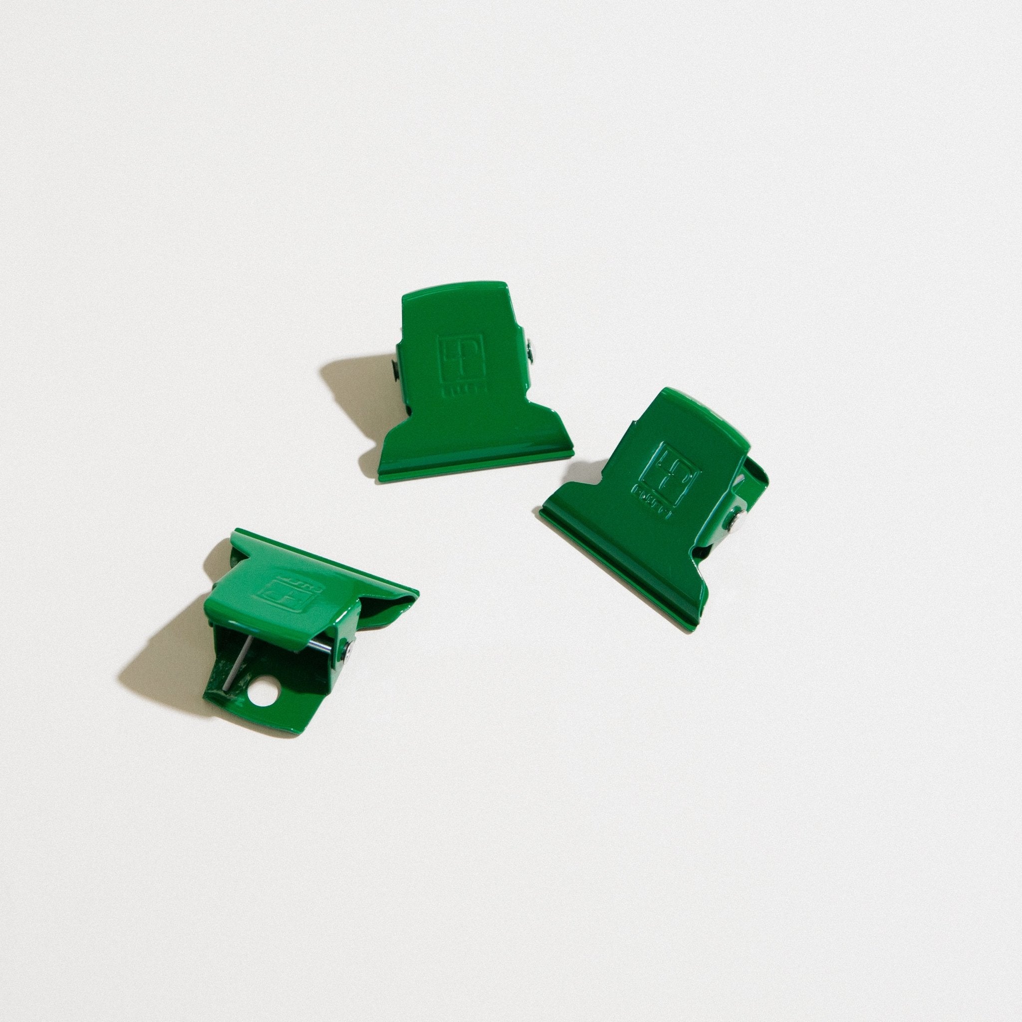 Metal Stationery Clip - Green - Case Study