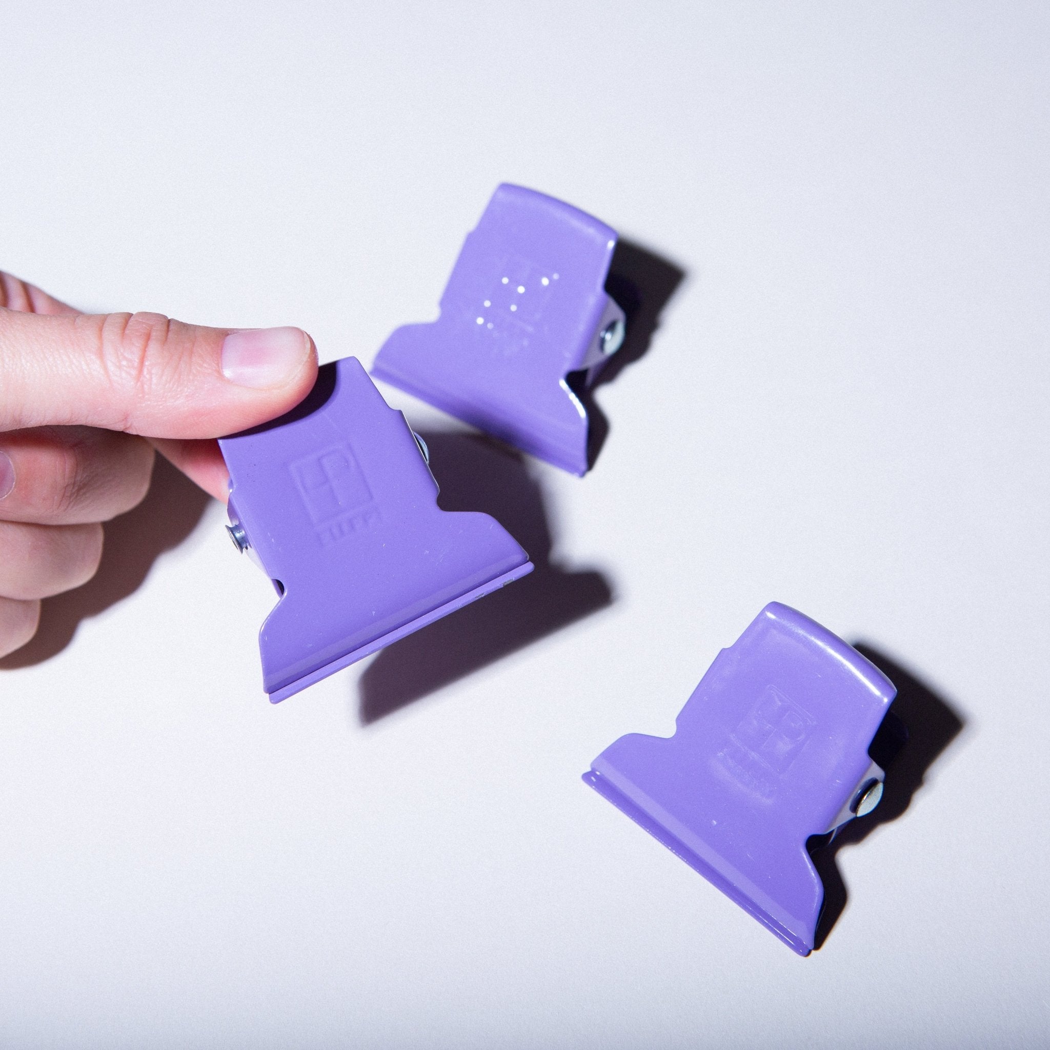 Metal Stationery Clip - Lavender - Case Study