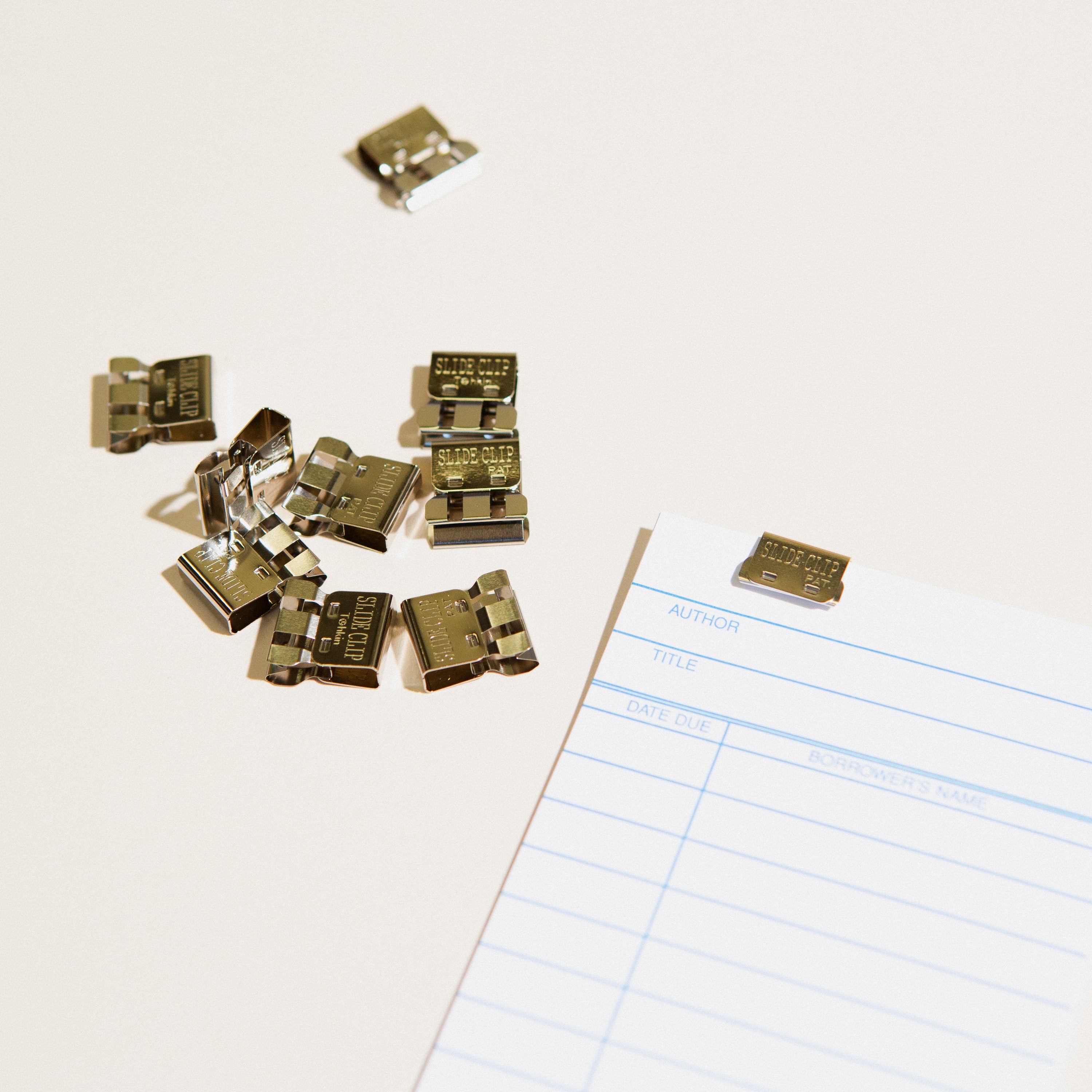 Slide Paper Clips - Small