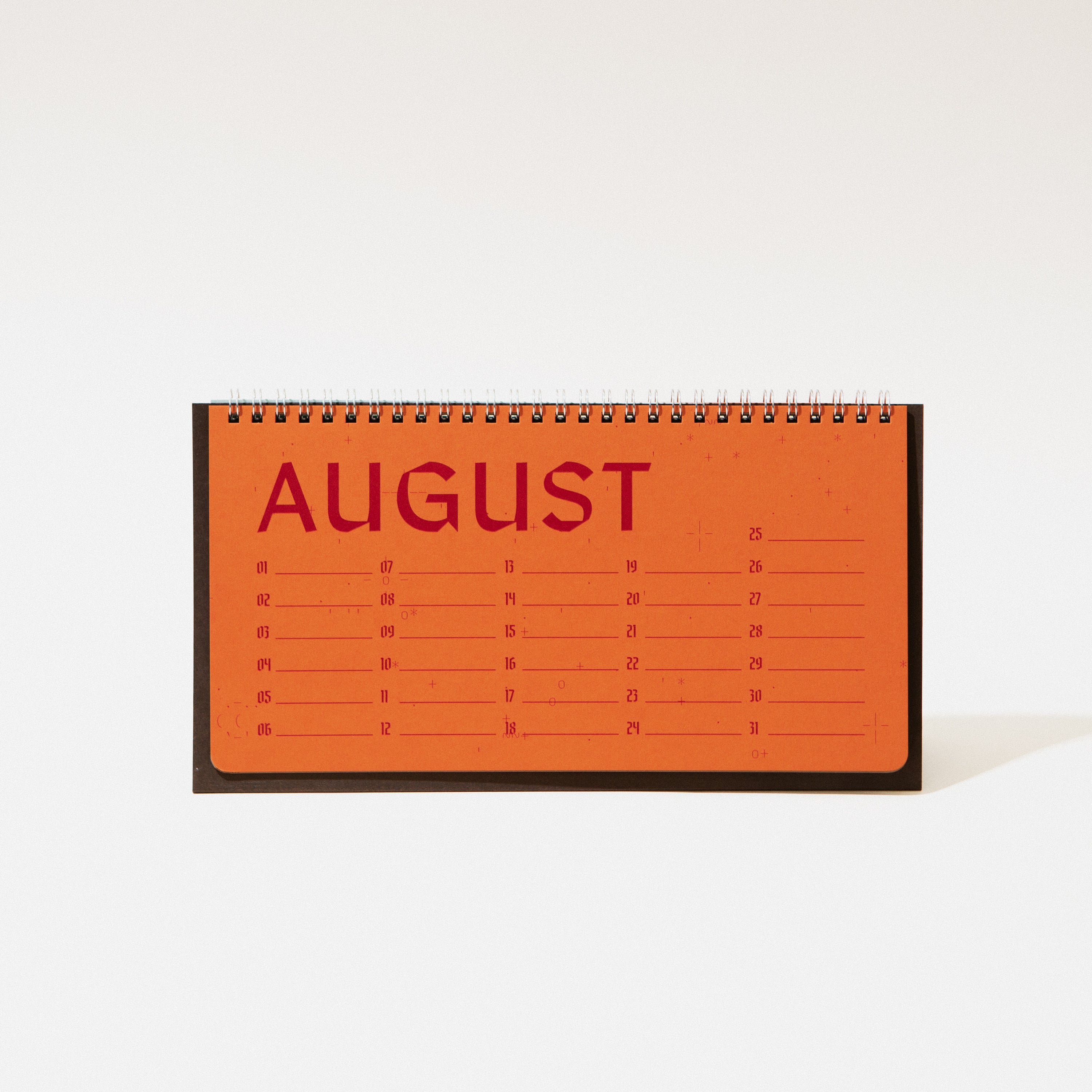 Yearly Celebration Desk Calendar
