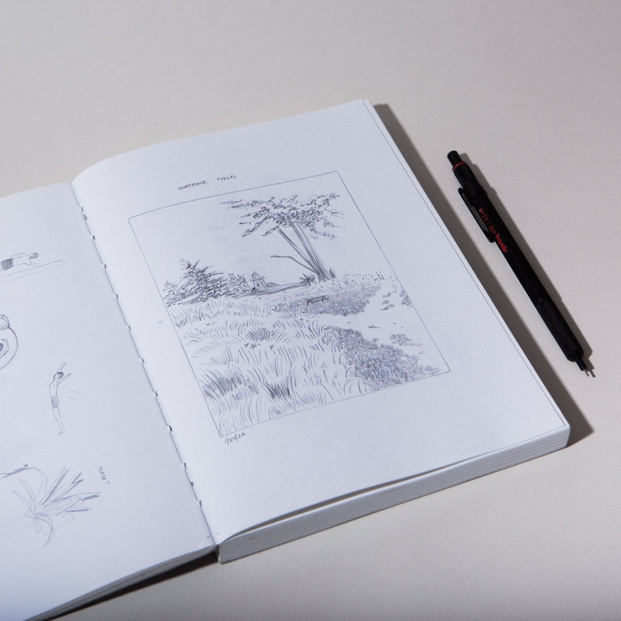 Scenic Layflat Notebook - Desert - Case Study