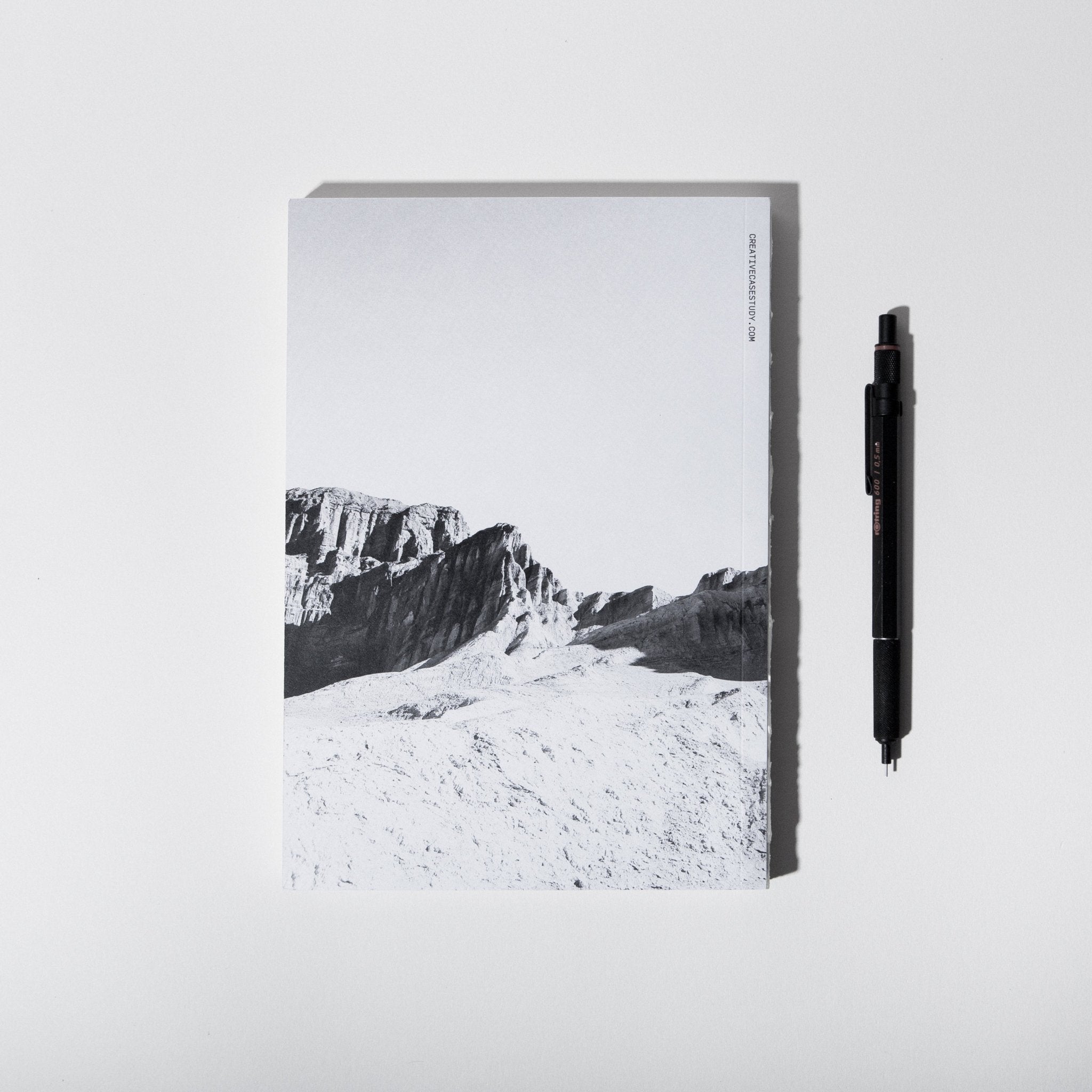 Scenic Layflat Notebook - Desert - Case Study