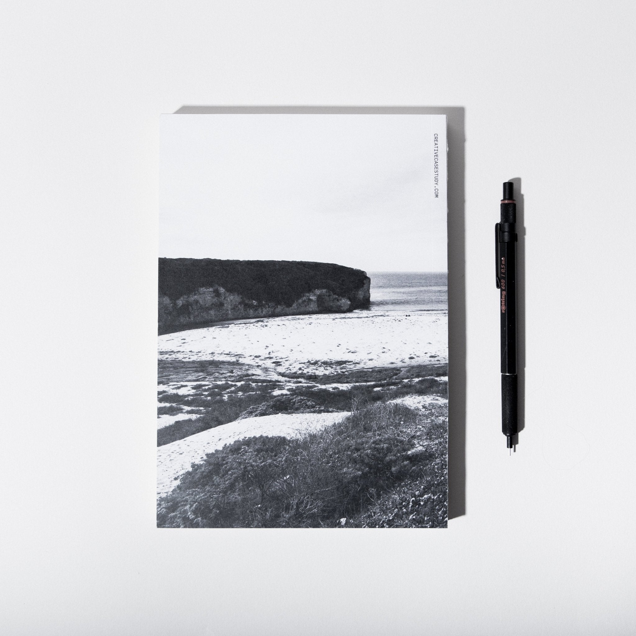 Scenic Layflat Notebook - Sea - Case Study