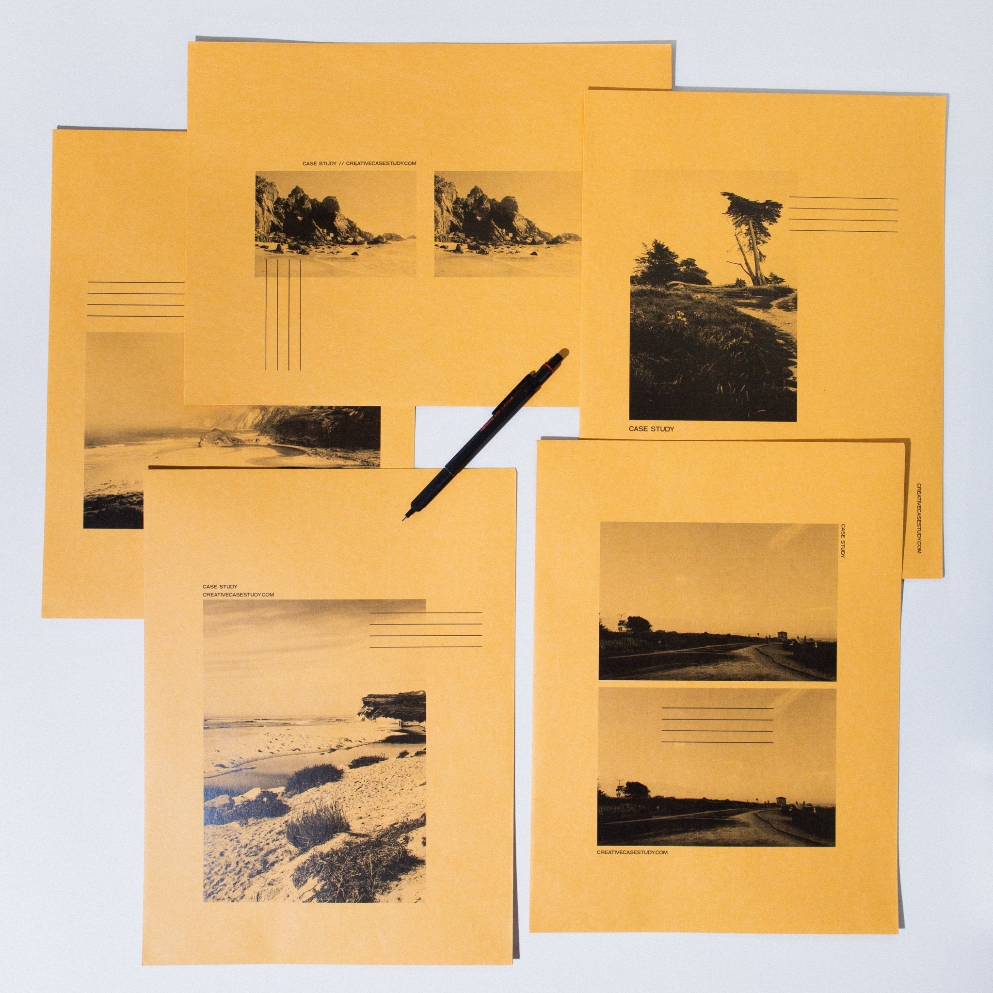 Set of 10 Manila Envelopes - Case Study