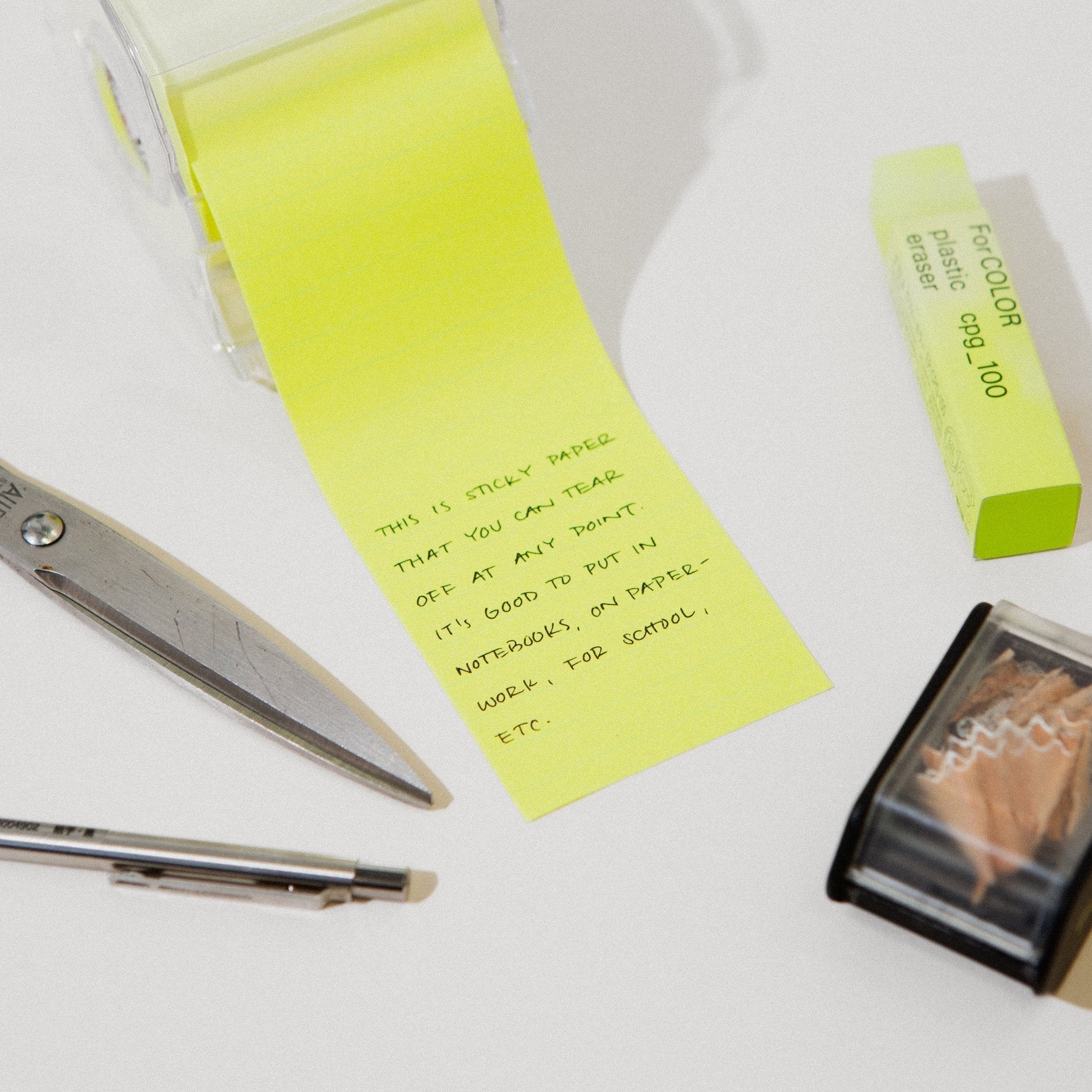 Sticky Note Roll - Case Study