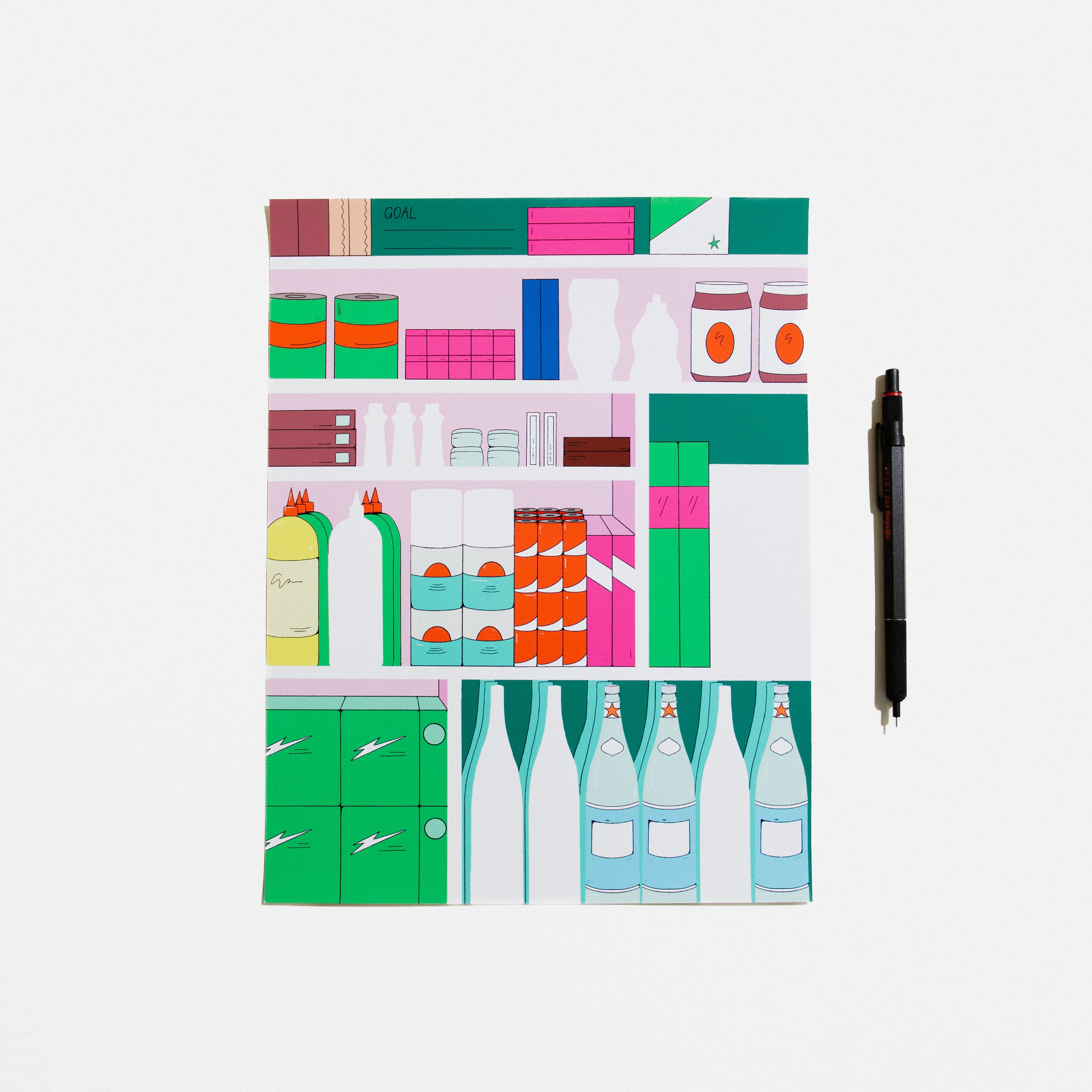 Financial Goal Tracking Kit - Kitchen Pantry