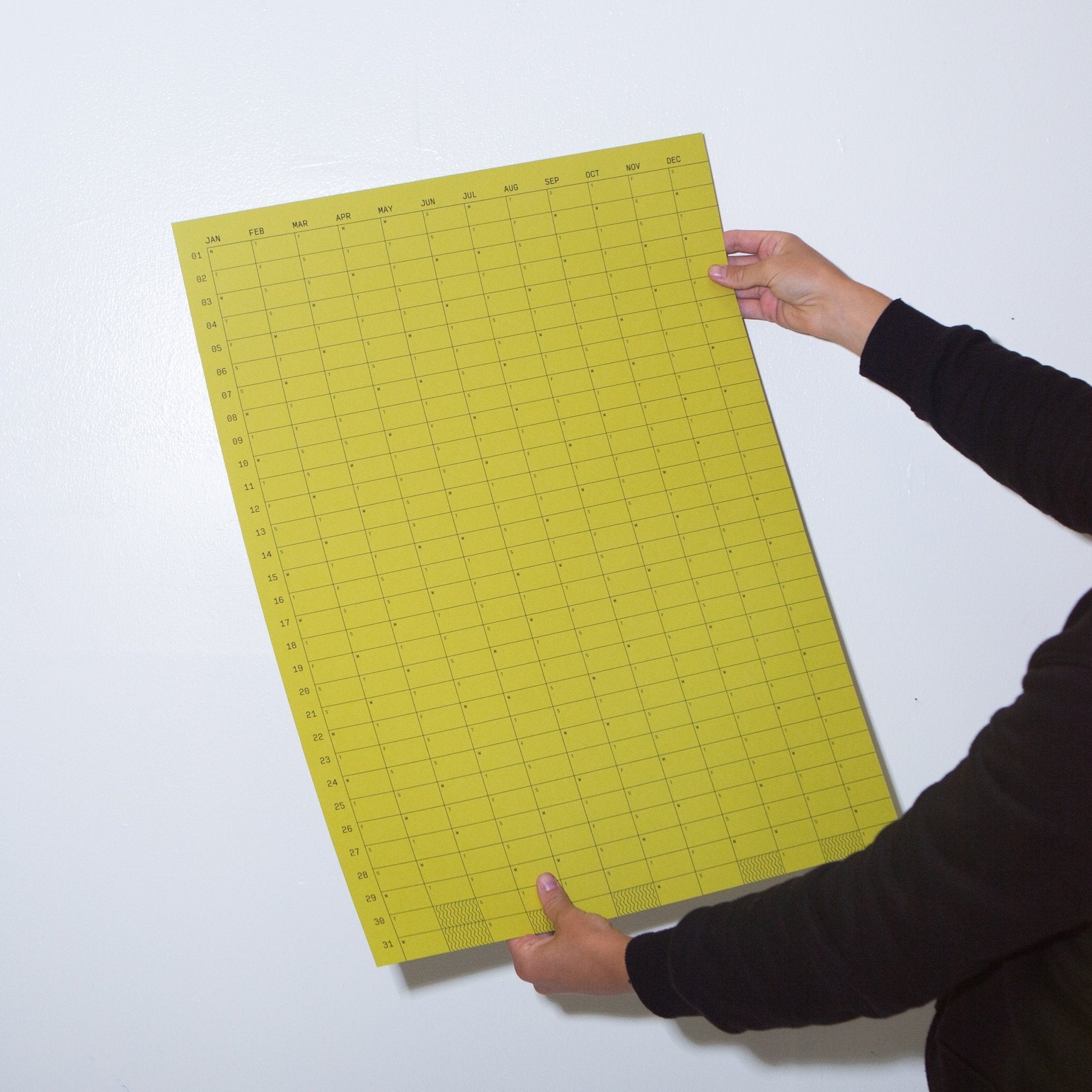 2024 Yearly Wall Planner - Case Study