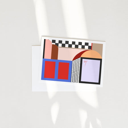 Abstract 02 Postcard – Case Study