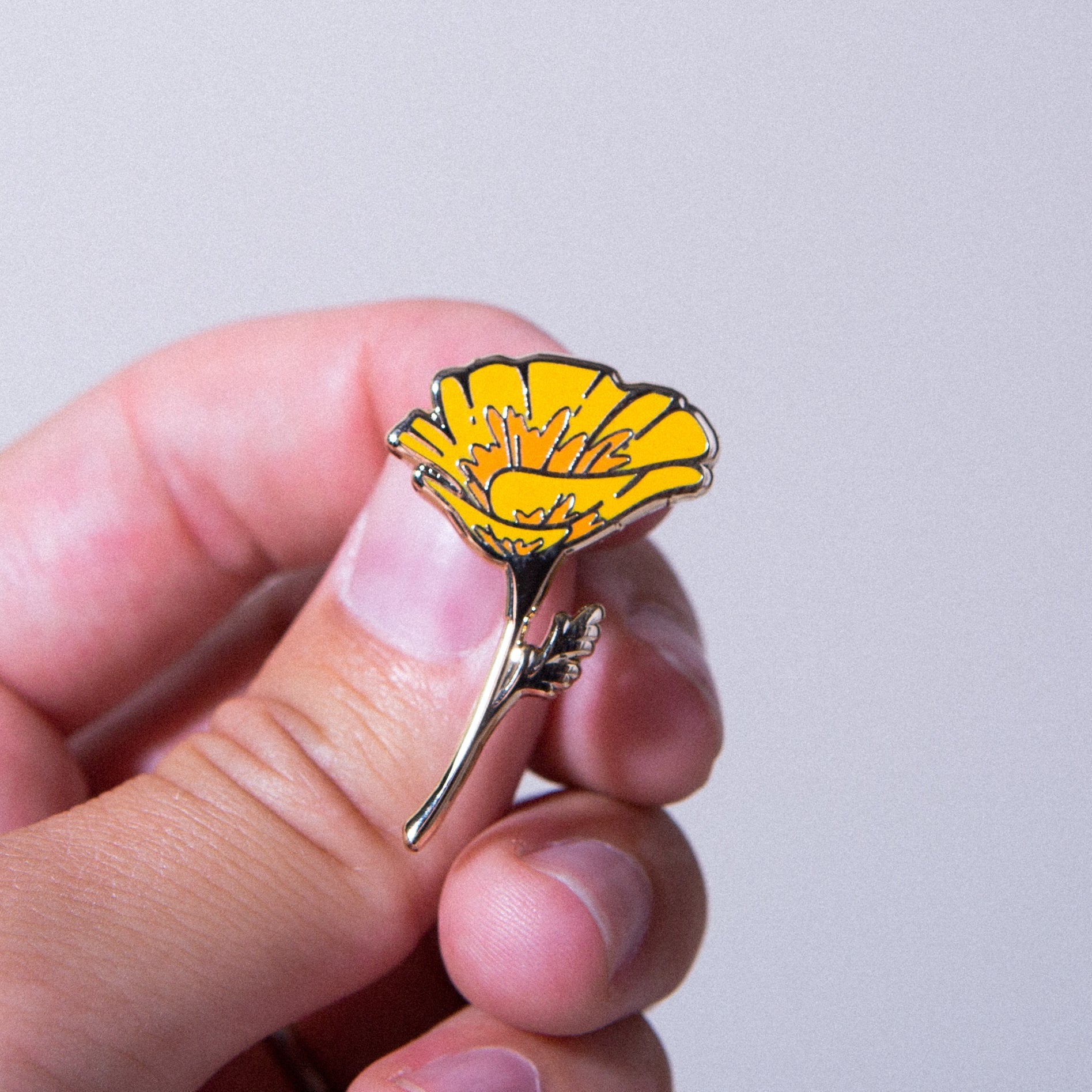 California Poppy Pin - Case Study