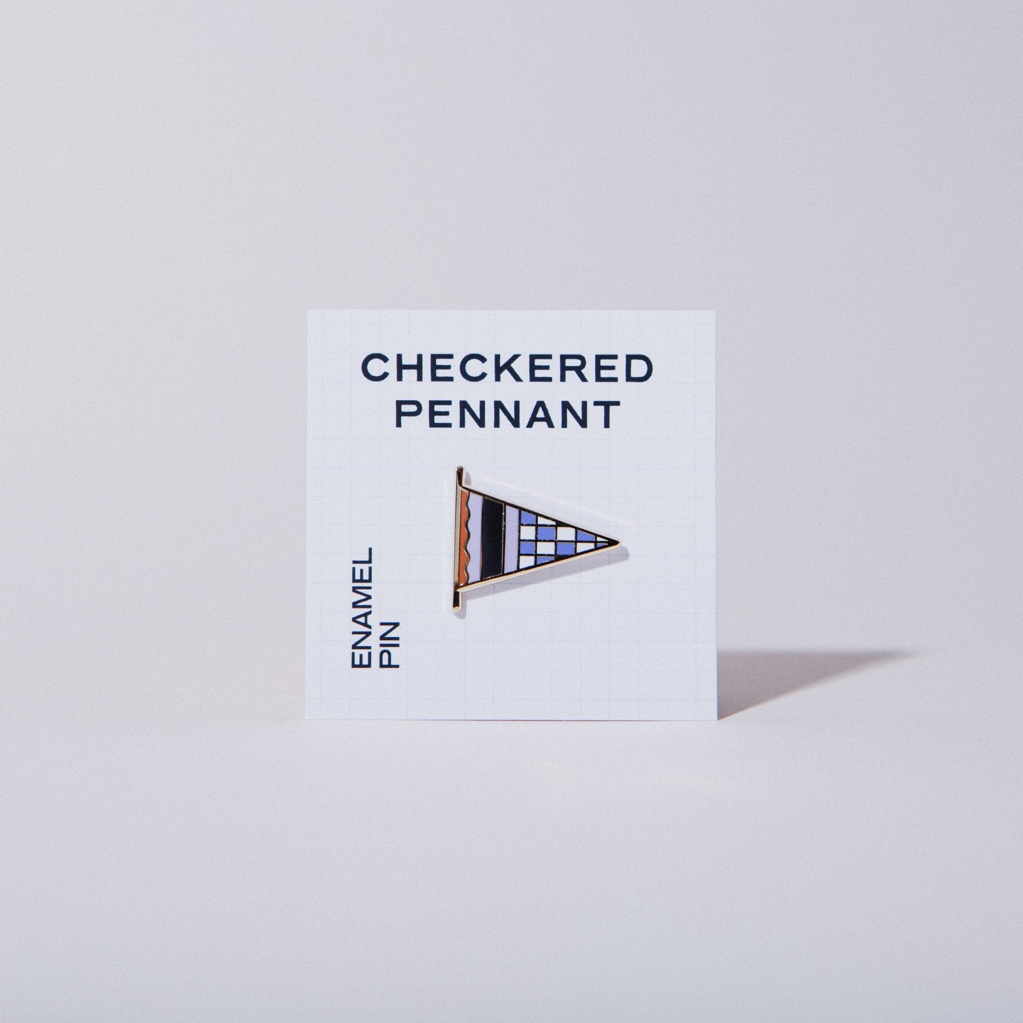 Checkered Pennant Pin - Case Study