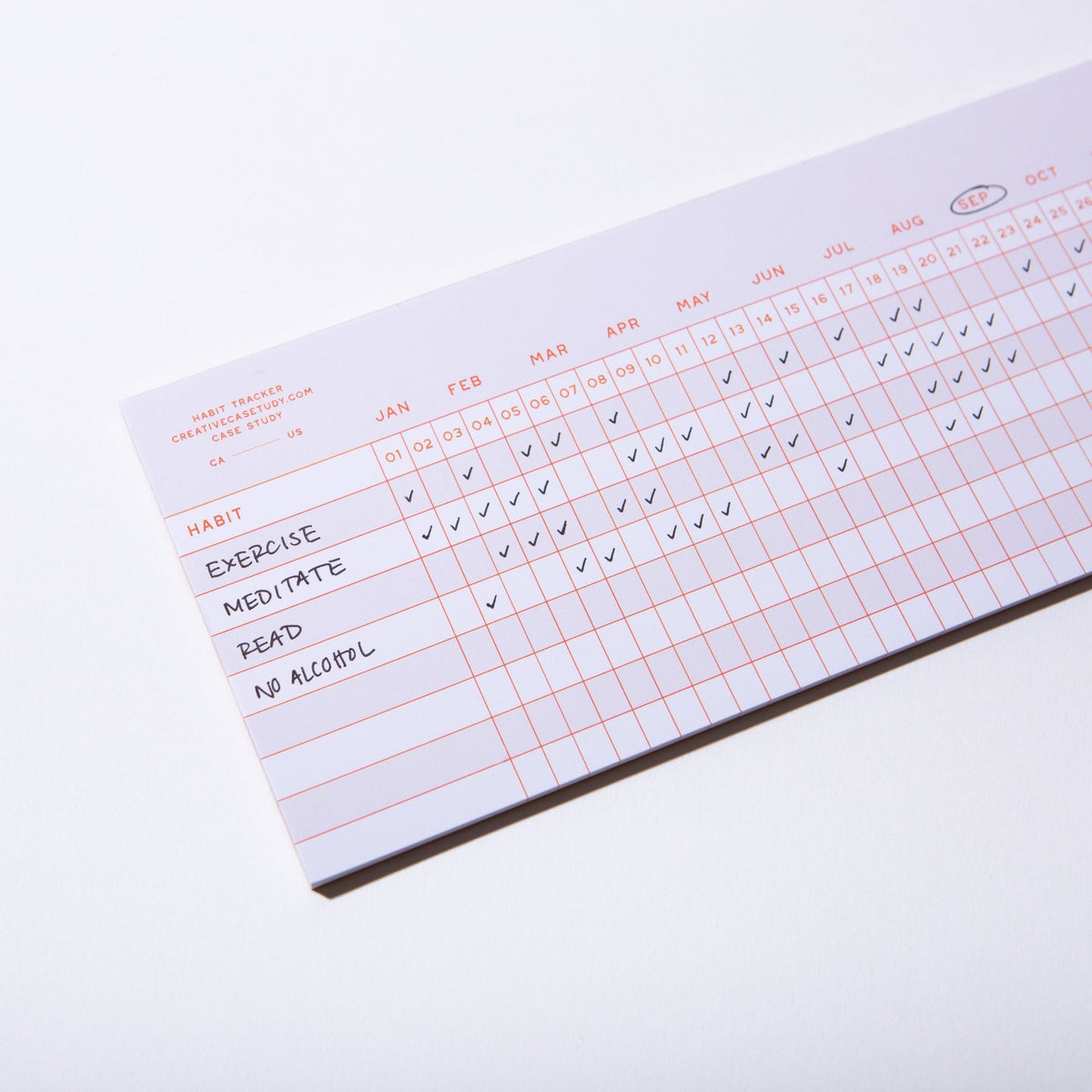 Habit Tracker Notepad – Case Study