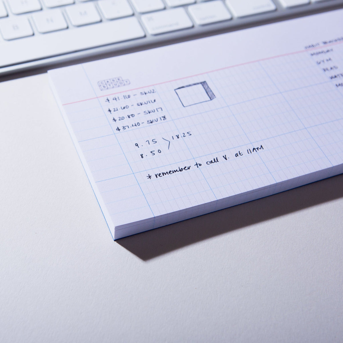 Key Desk Note Keyboard Desk Notepad – Case Study