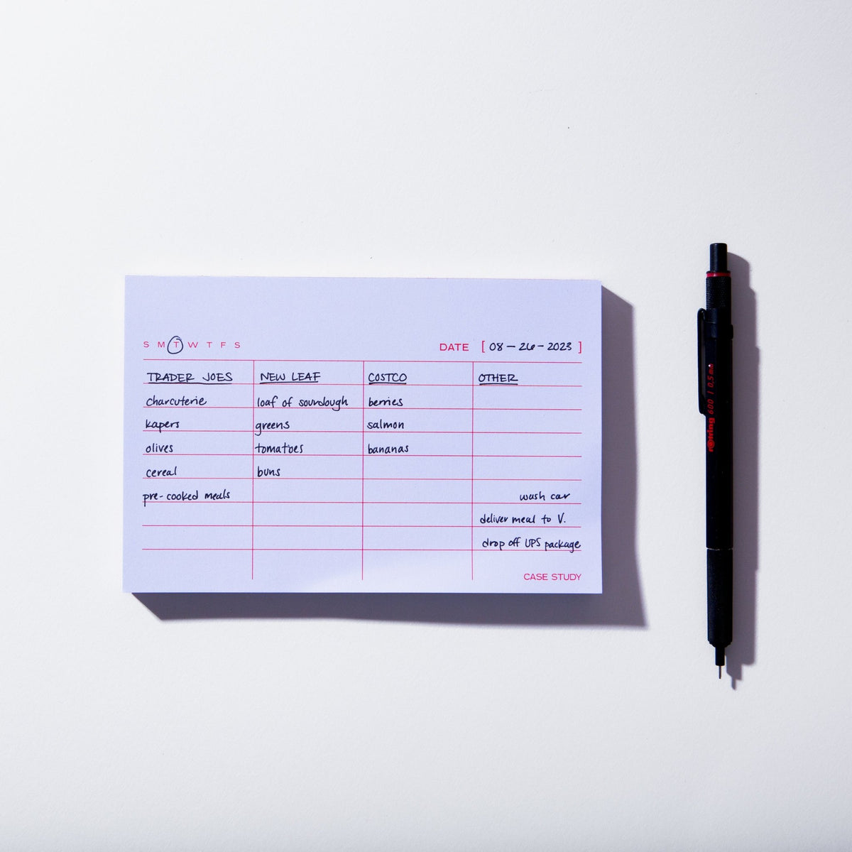 List Notepad – Case Study