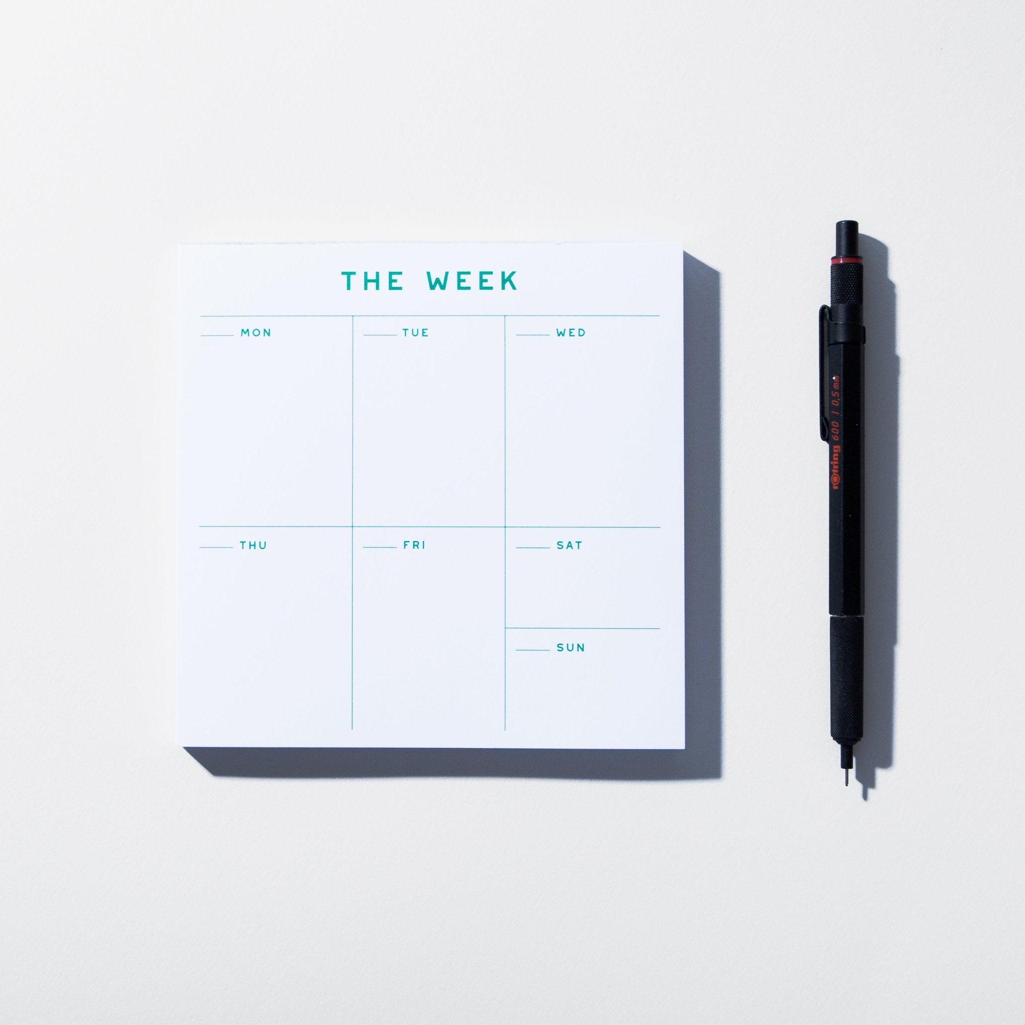 Weekly Planner Notepad - Case Study